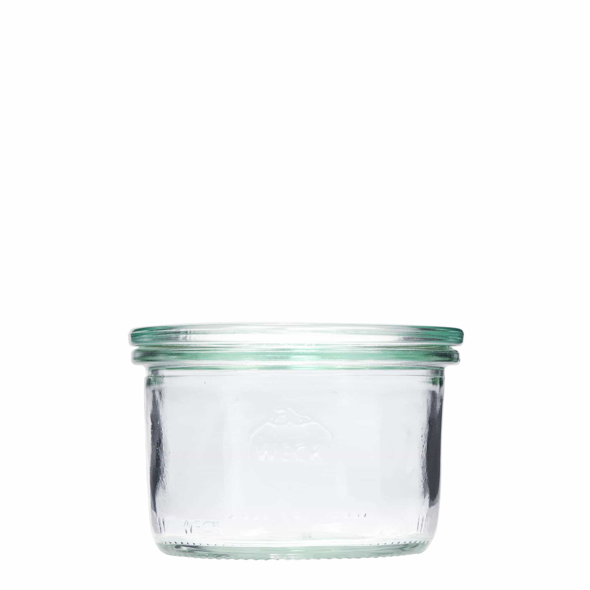 200 ml cylindrisk WECK-sylteglas, åbning: Rund kant