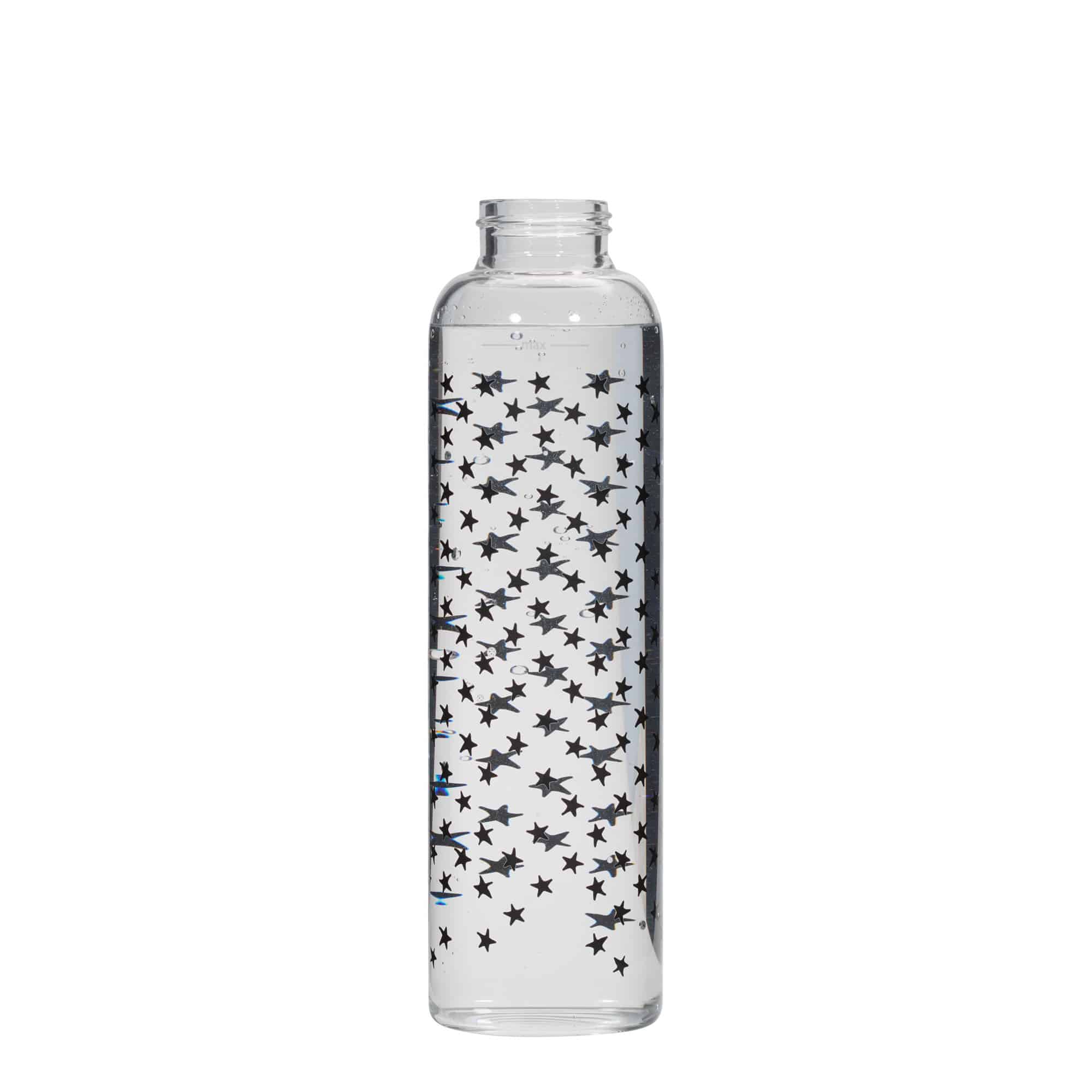 500 ml drikkedunk 'Perseus - Sorte Stjerner', åbning: skruelåg