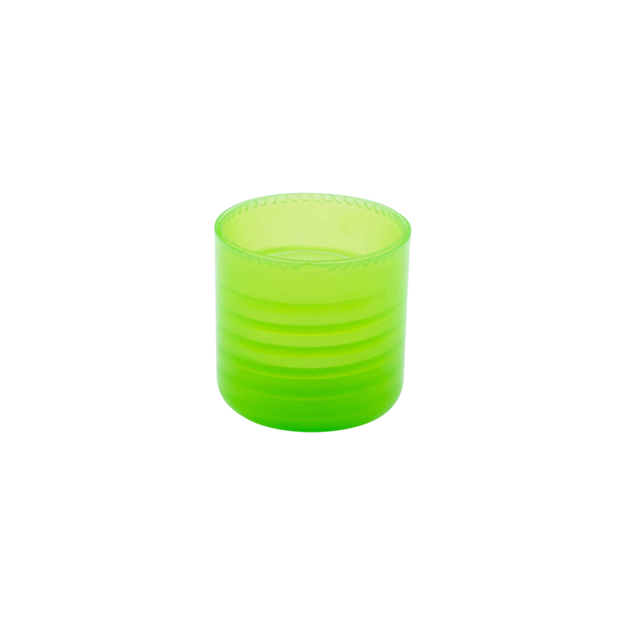 Skruelåg med sprøjteindsats, PP-plast, grøn, til åbning: 24/410 Skruelåg med sprøjteindsats, PP-plast, grøn, til åbning: 24/410