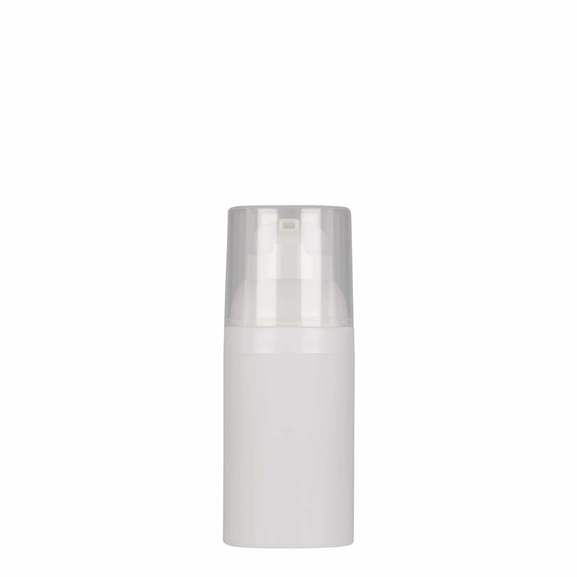 30 ml Airless-dispenser »Mezzo«, PP-plast, hvid