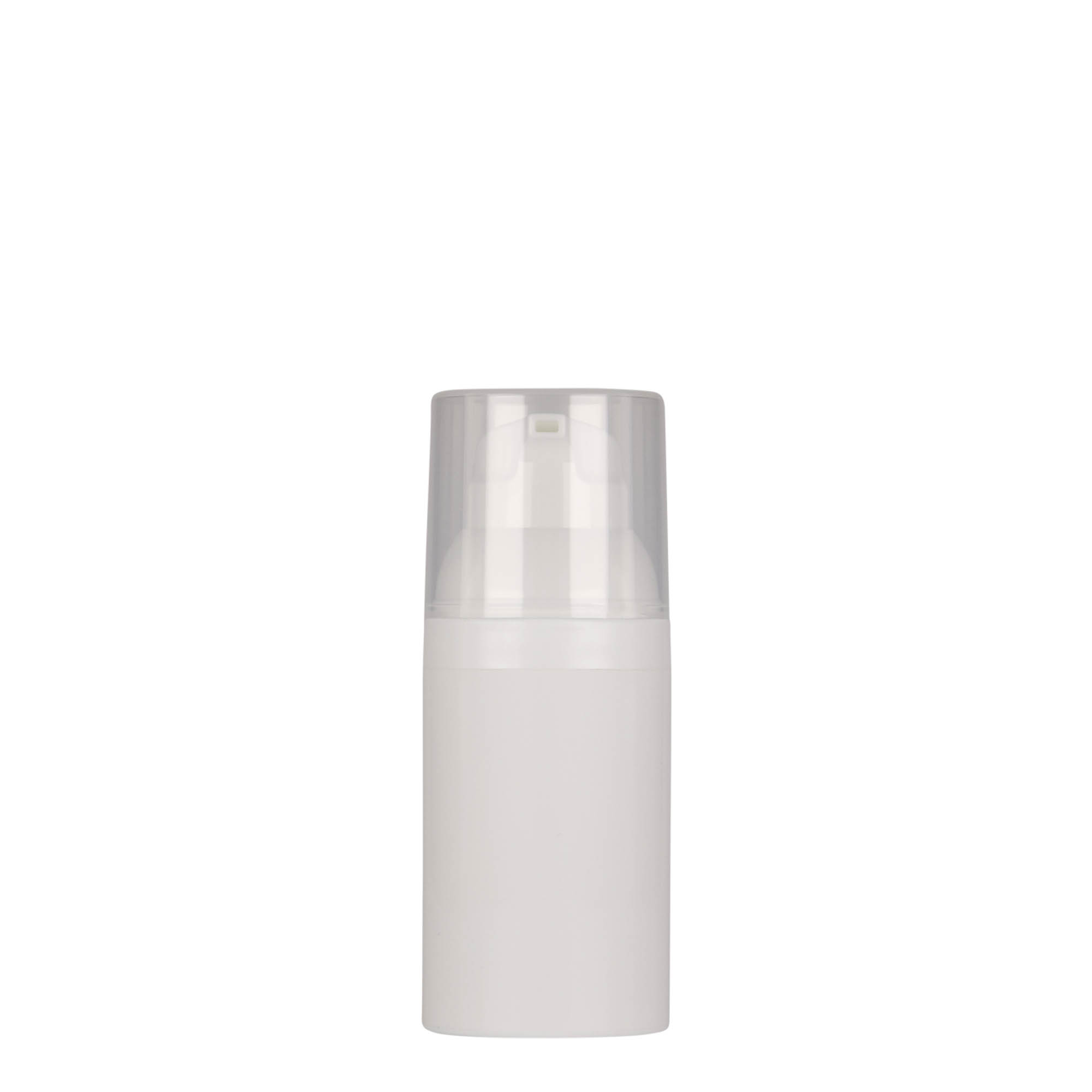 30 ml Airless-dispenser »Mezzo«, PP-plast, hvid