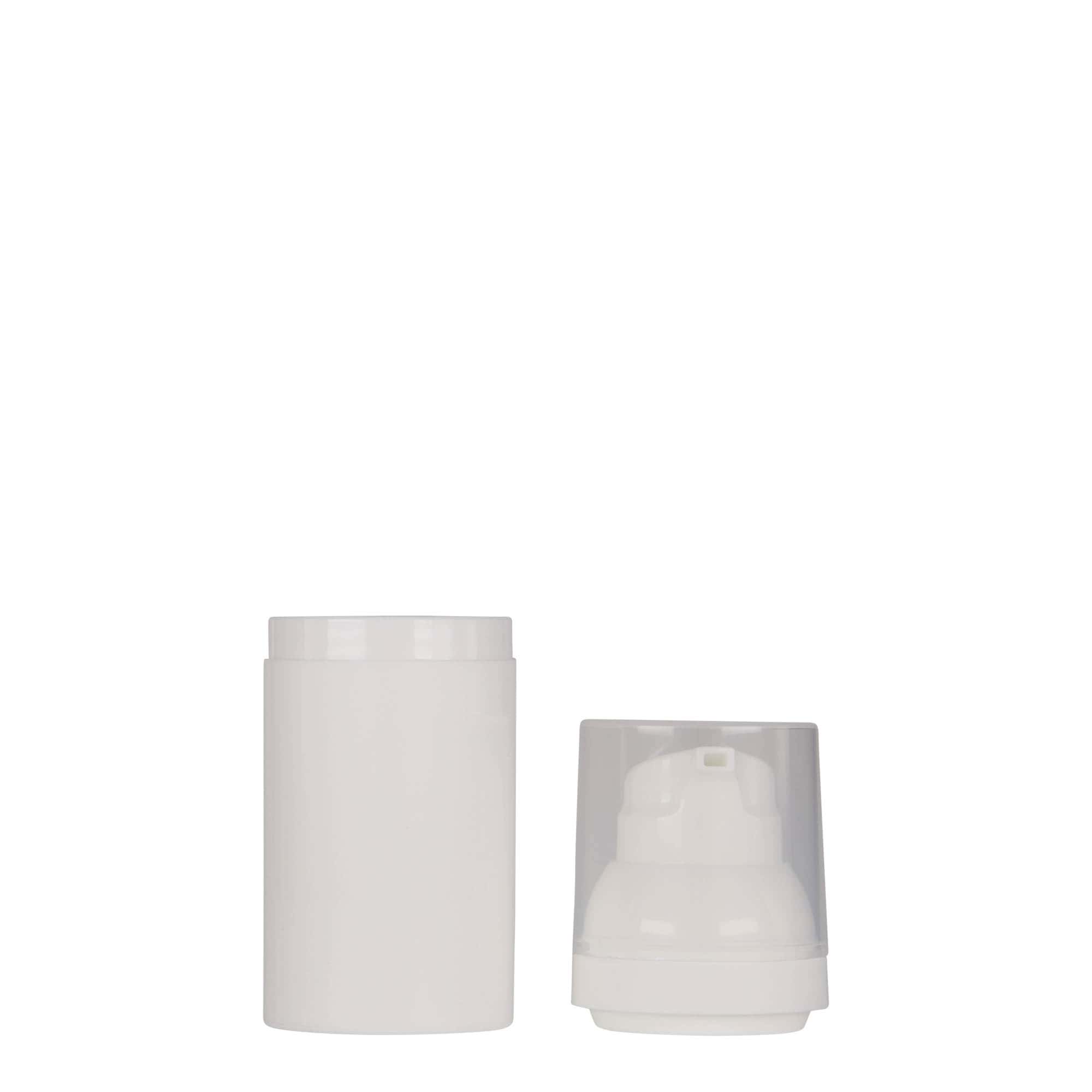 30 ml Airless-dispenser »Mezzo«, PP-plast, hvid