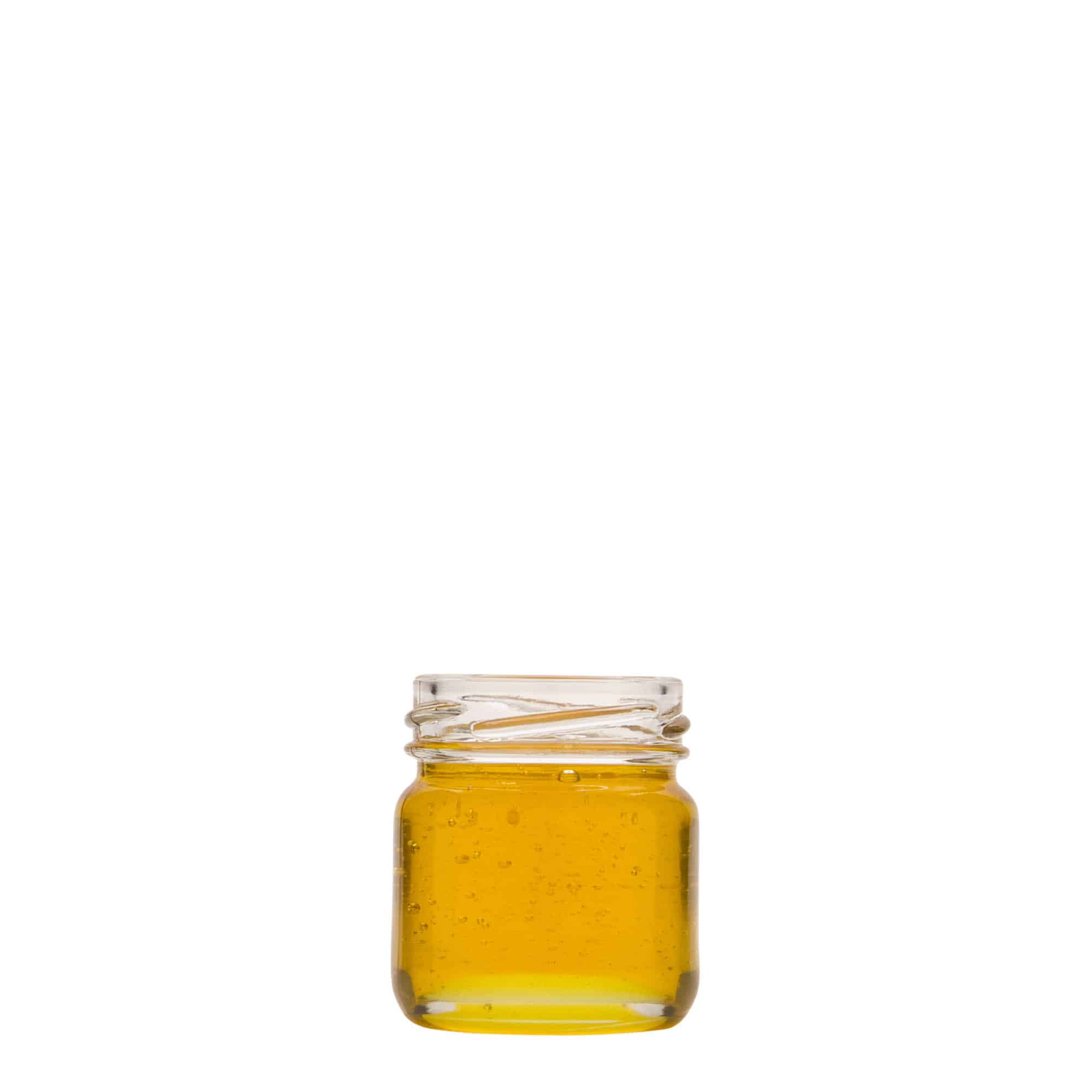 40 ml rundt glas, åbning: Twist-Off (TO 43)
