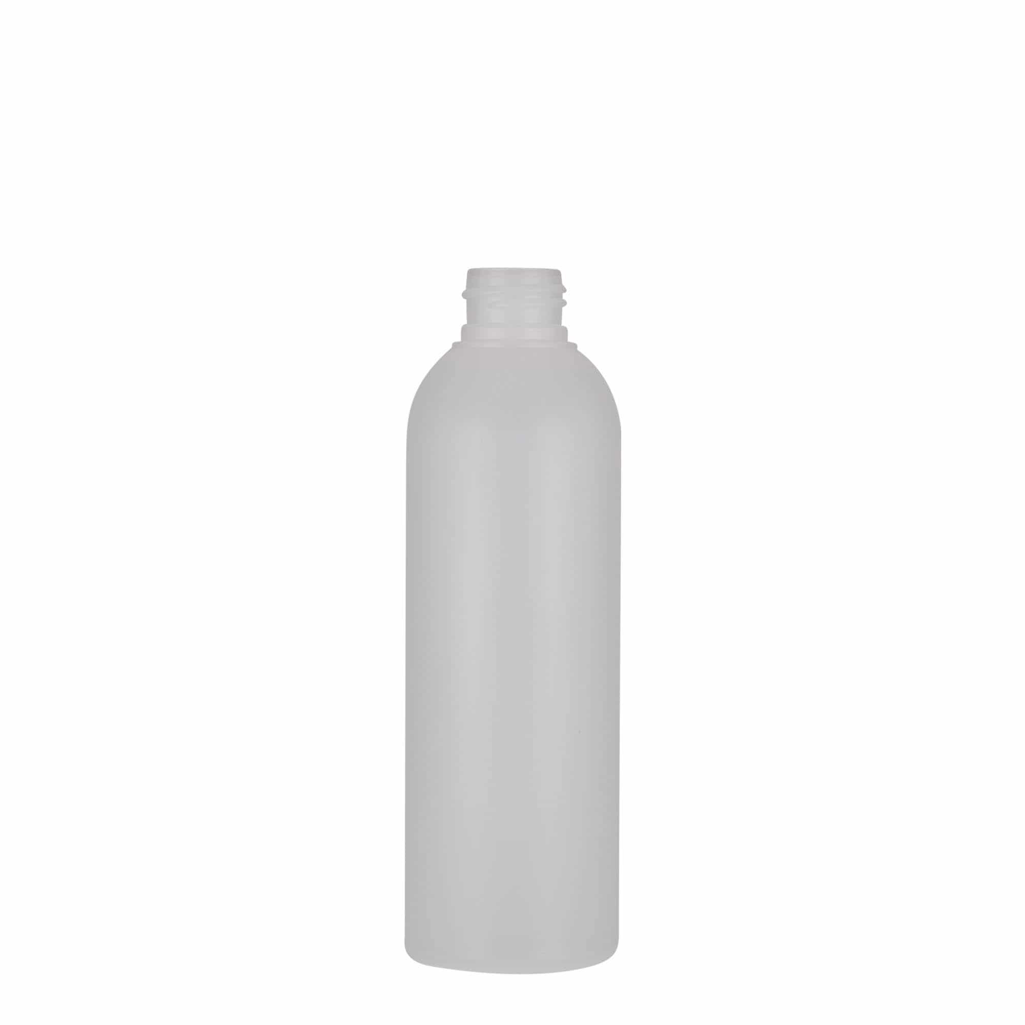 200 ml plastflaske 'Tuffy', HDPE, natur, åbning: GPI 24/410 200 ml plastflaske 'Tuffy', HDPE, natur, åbning: GPI 24/410