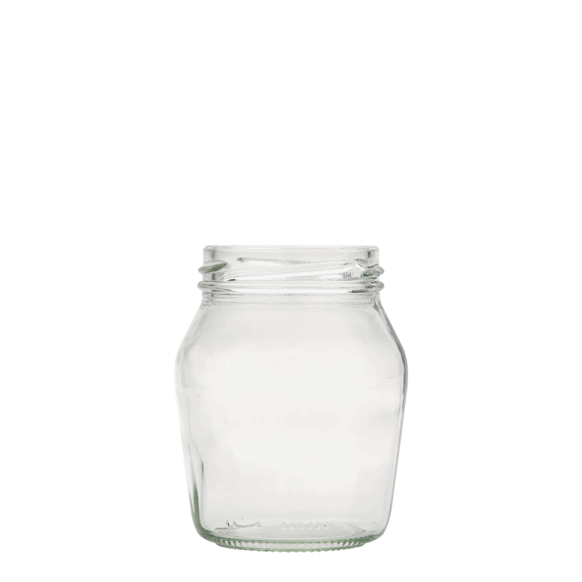180 ml hvælvet rundt glas, åbning: Twist-off (TO 58) 180 ml hvælvet rundt glas, åbning: Twist-off (TO 58)