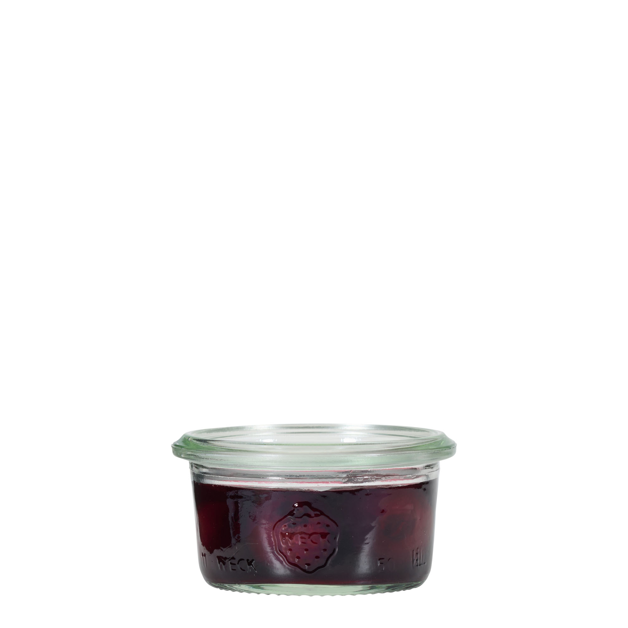 50 ml WECK-sturzglas, munding: rundrand 50 ml WECK-sturzglas, munding: rundrand