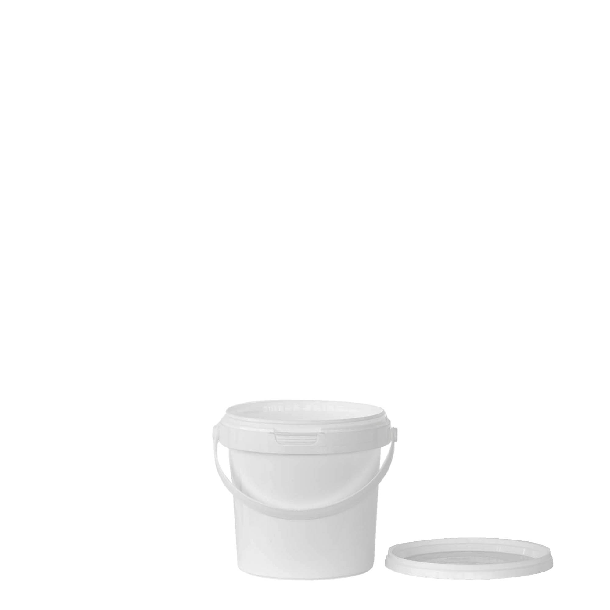 0,6 l spand, PP-plast, hvid