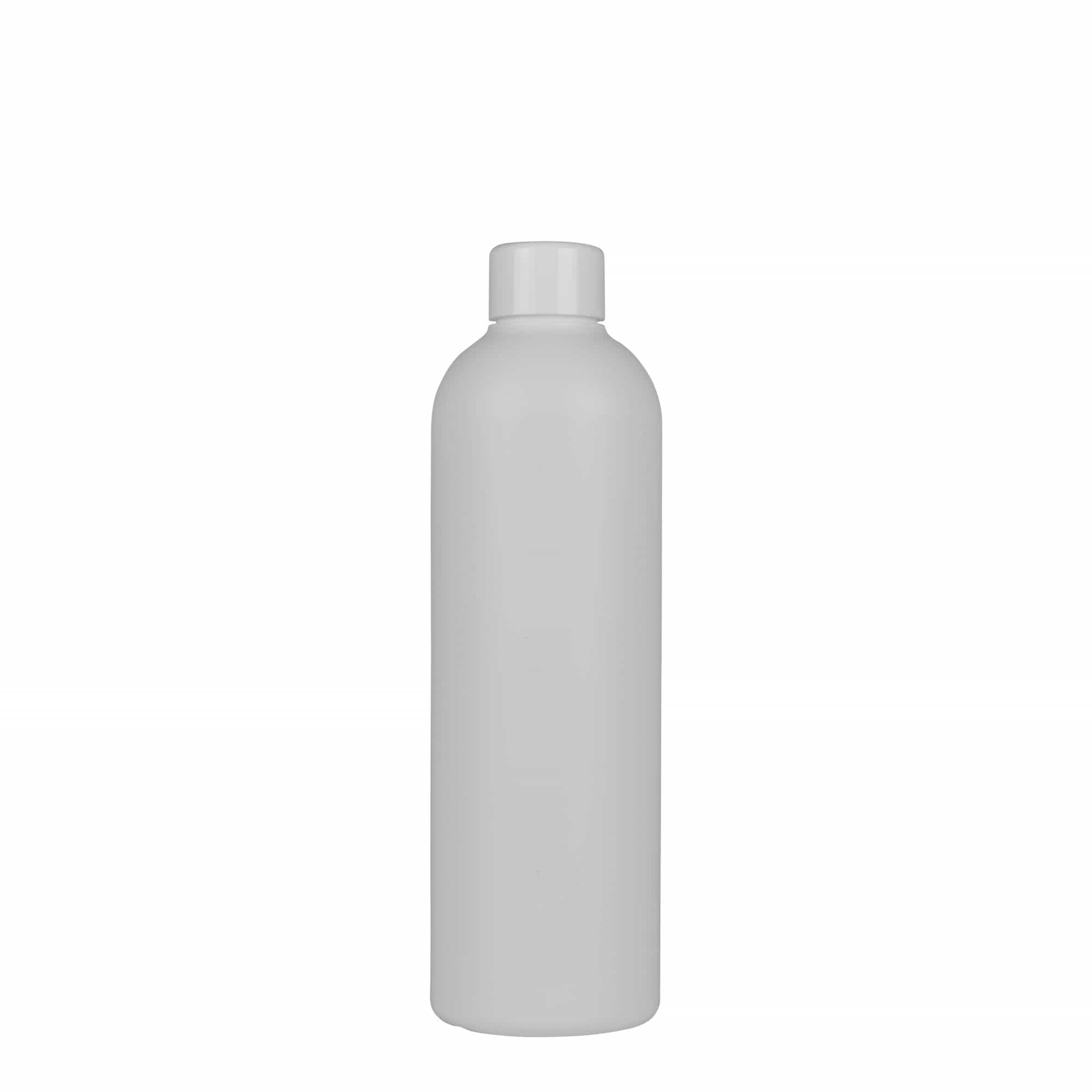 300 ml plastikflaske »Tuffy«, HDPE, hvid, munding: 24/410