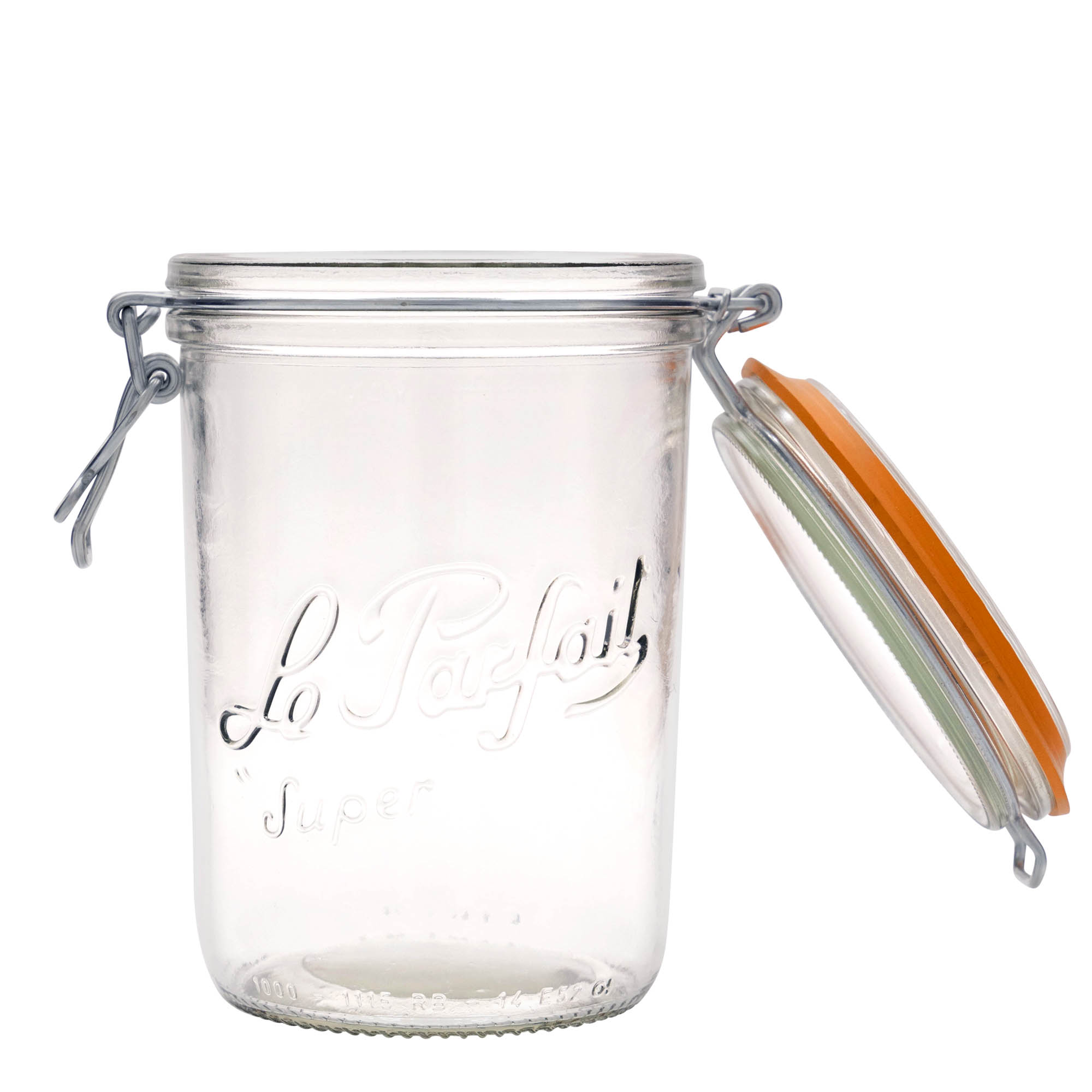 1.000 ml patentglas 'Le Parfait Super Terrine', åbning: patentlukning