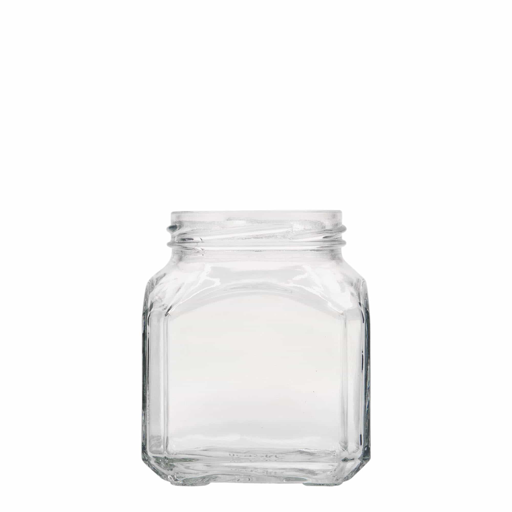 314 ml firkantet glas 'Mailand', åbning: Twist-Off (TO 63) 314 ml firkantet glas 'Mailand', åbning: Twist-Off (TO 63)
