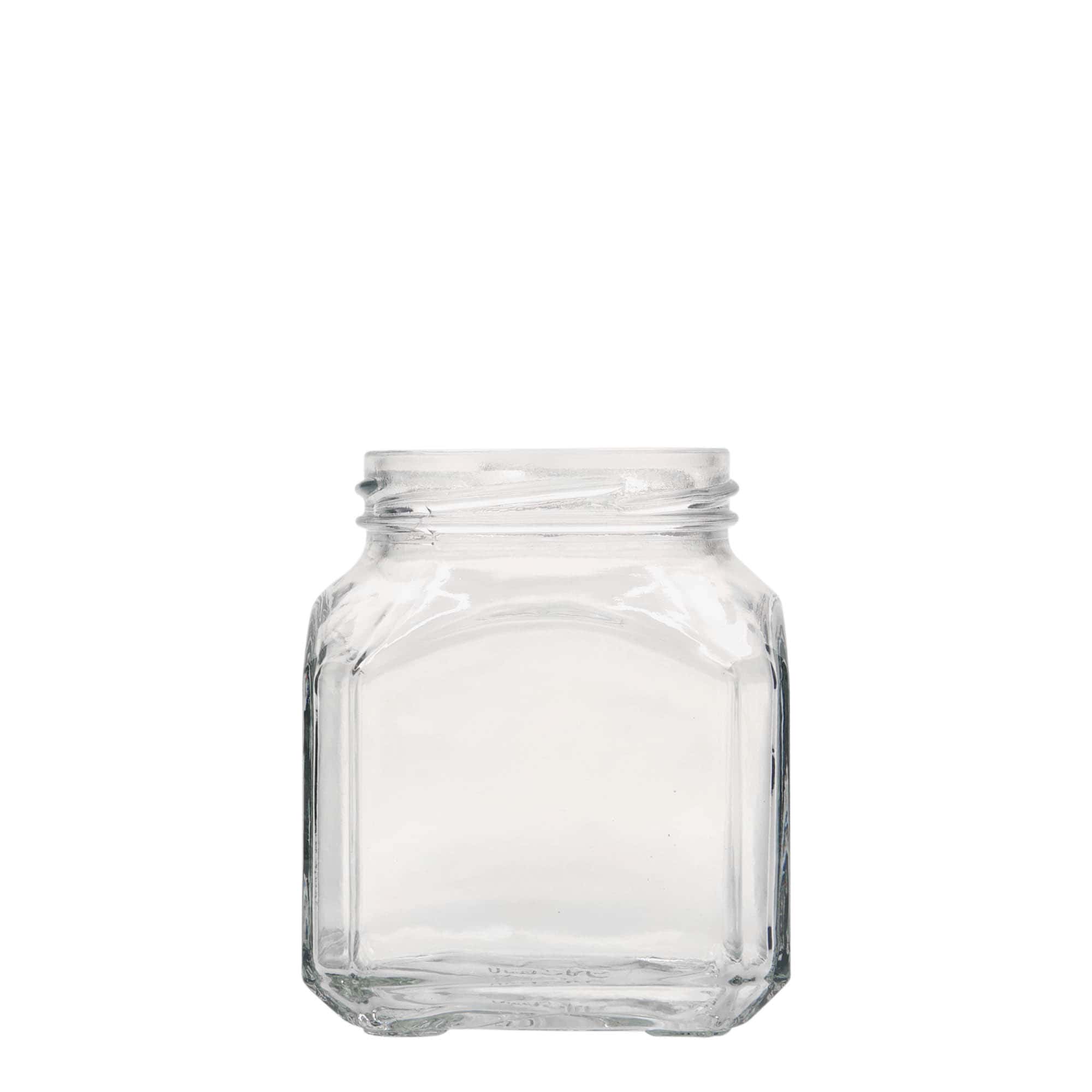 314 ml firkantet glas 'Mailand', åbning: Twist-Off (TO 63)