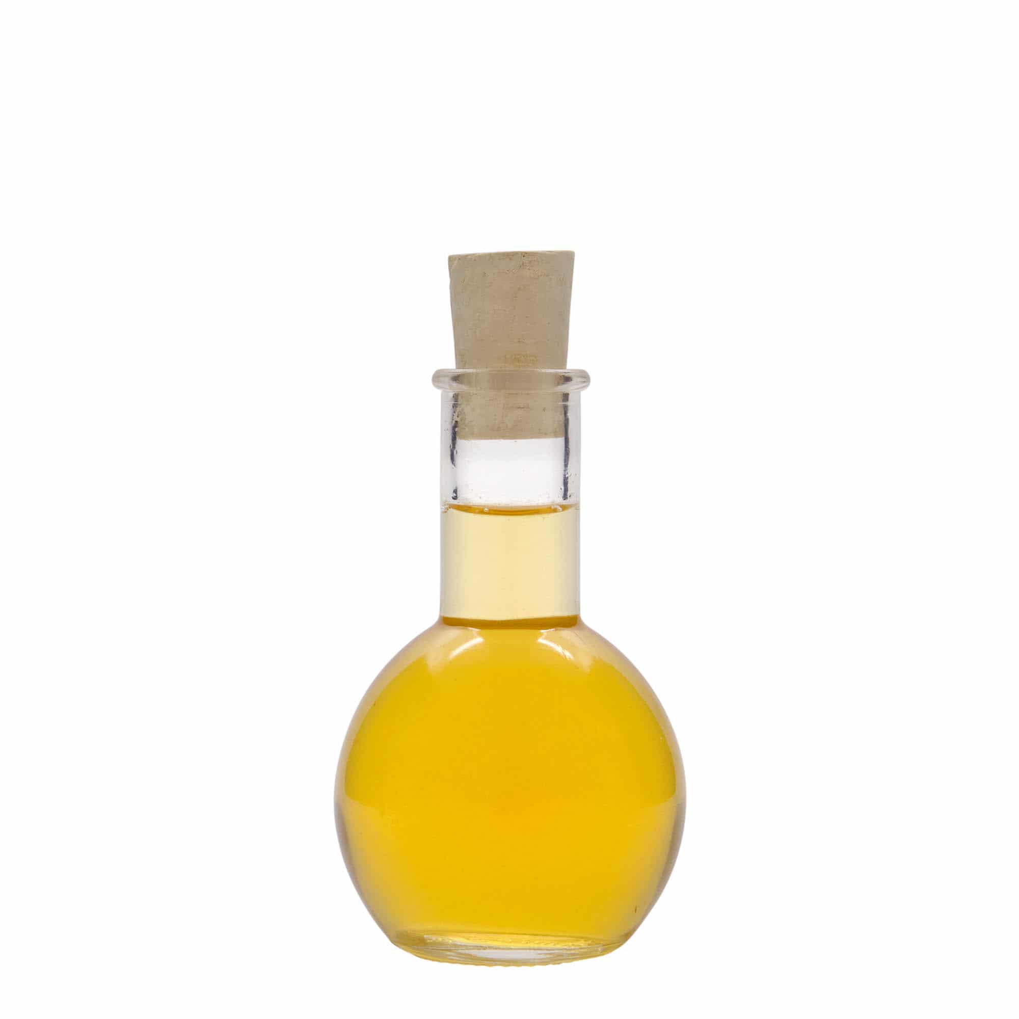 100 ml glasflaske 'Tulipano', åbning: Kork