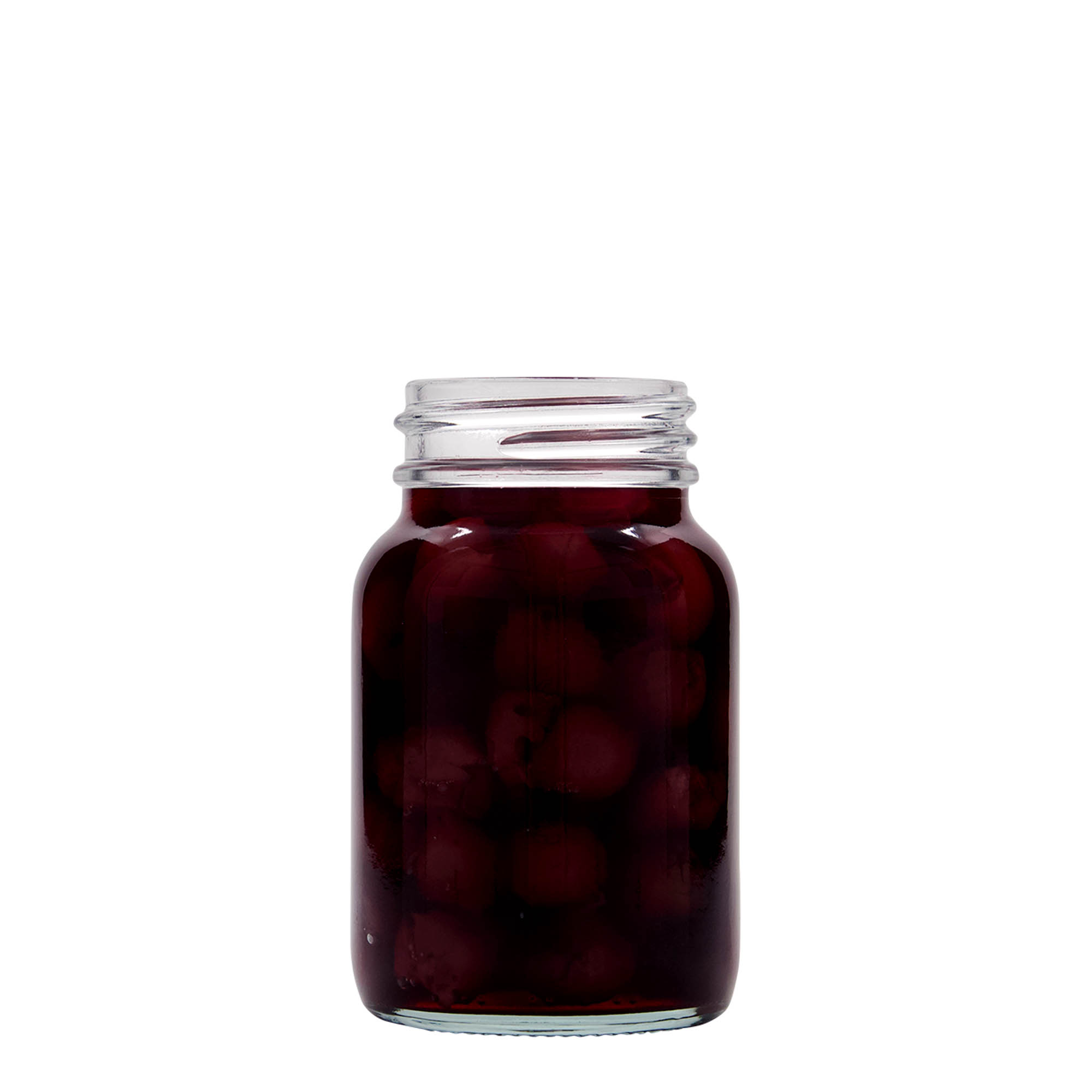 250 ml bredhalsglas, åbning: DIN 55 250 ml bredhalsglas, åbning: DIN 55
