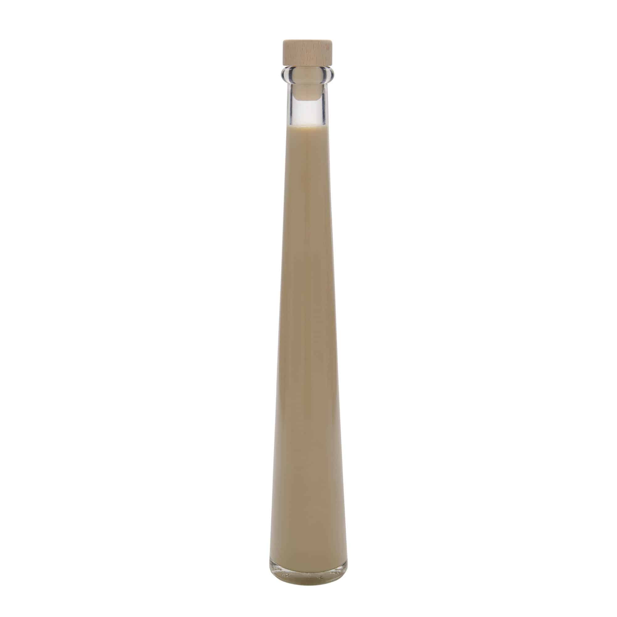 200 ml glasflaske 'Dama Rondo', åbning: Kork