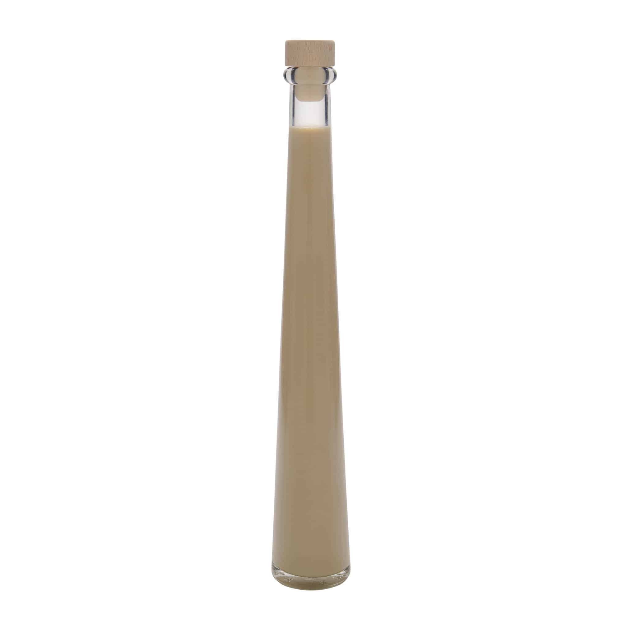 200 ml glasflaske 'Dama Rondo', åbning: kork