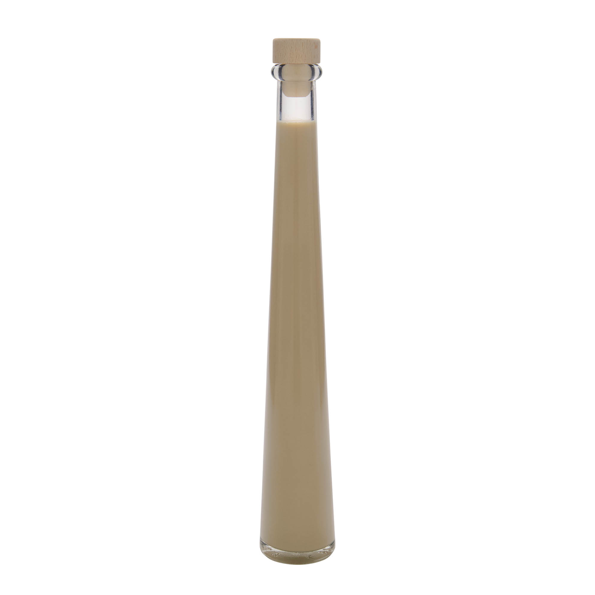 200 ml glasflaske 'Dama Rondo', åbning: kork