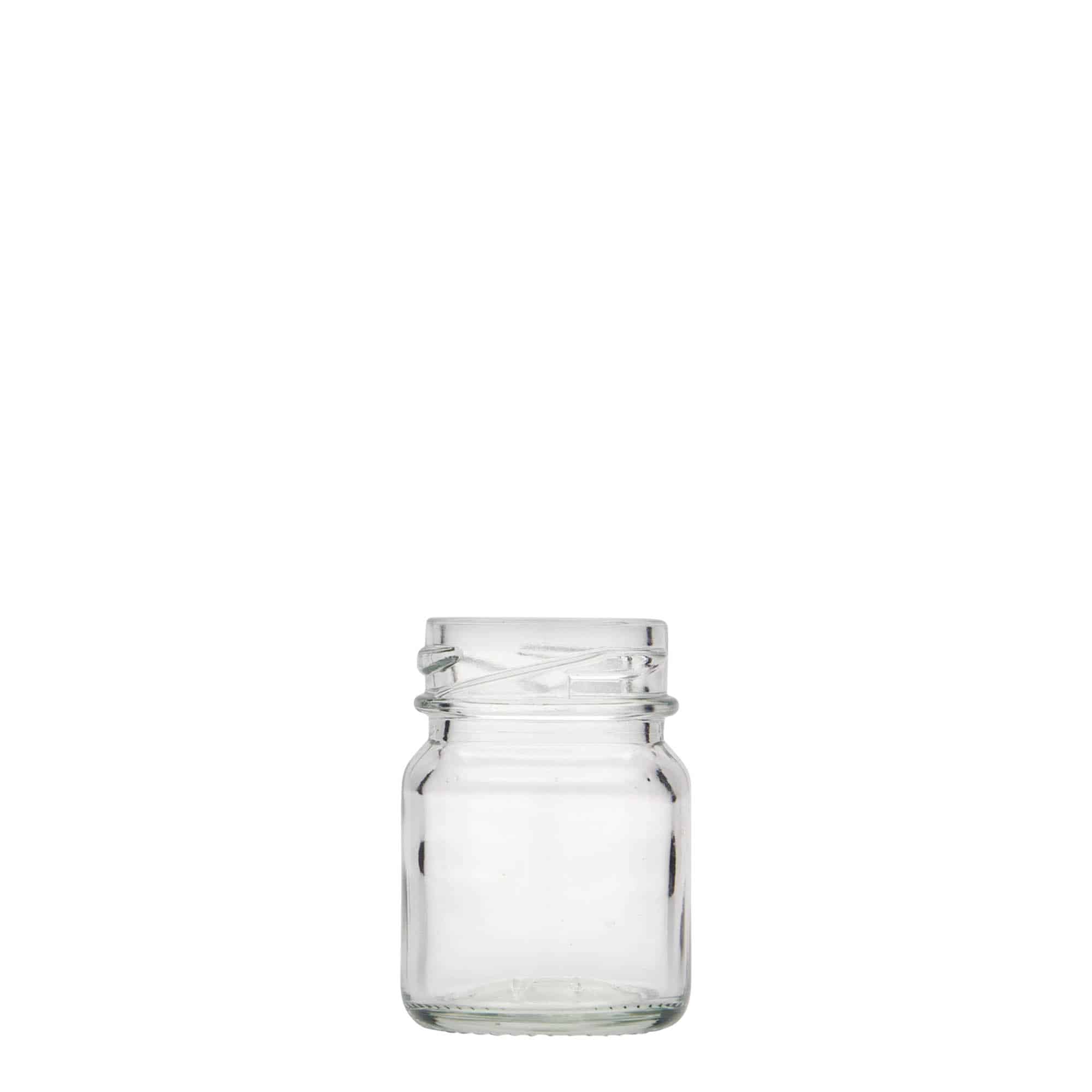 45 ml højt rundt glas, åbning: Twist-off (TO 38)