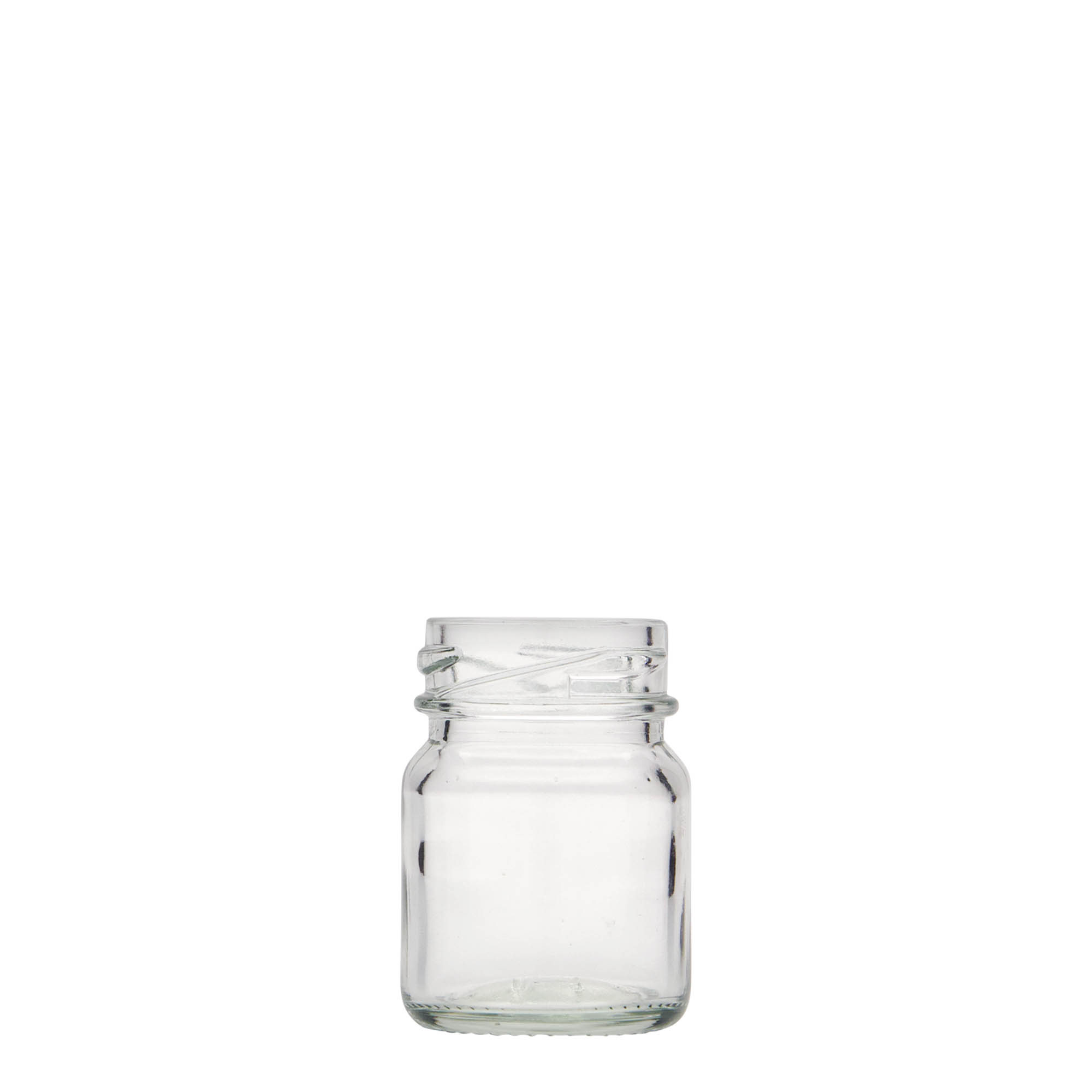 45 ml højt rundt glas, åbning: Twist-off (TO 38)