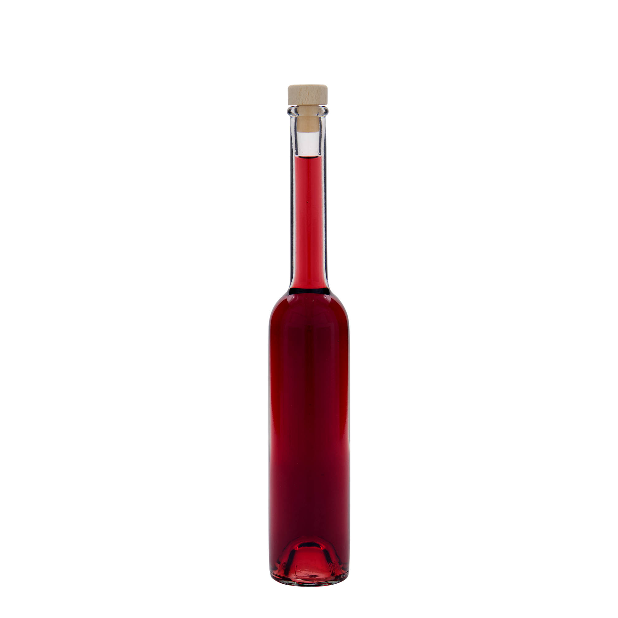 100 ml glasflaske 'Platina', åbning: kork