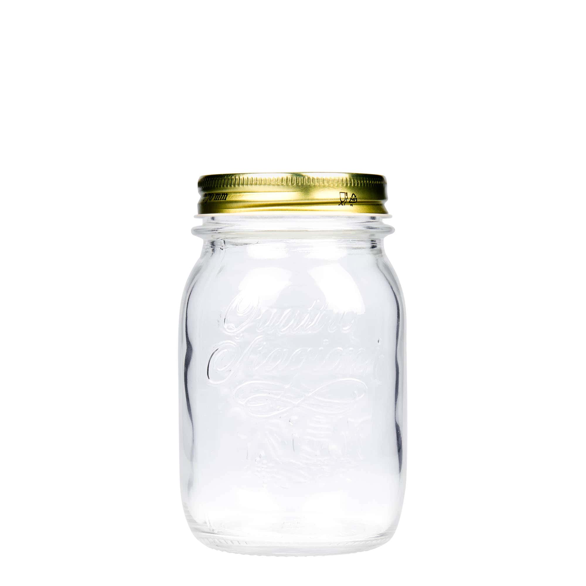 500 ml glas 'Quattro Stagioni', åbning: Skruelåg