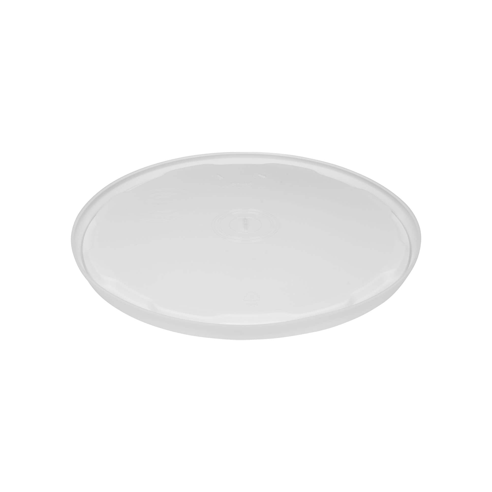 Låg til 10 l spande, PP-plast, hvid