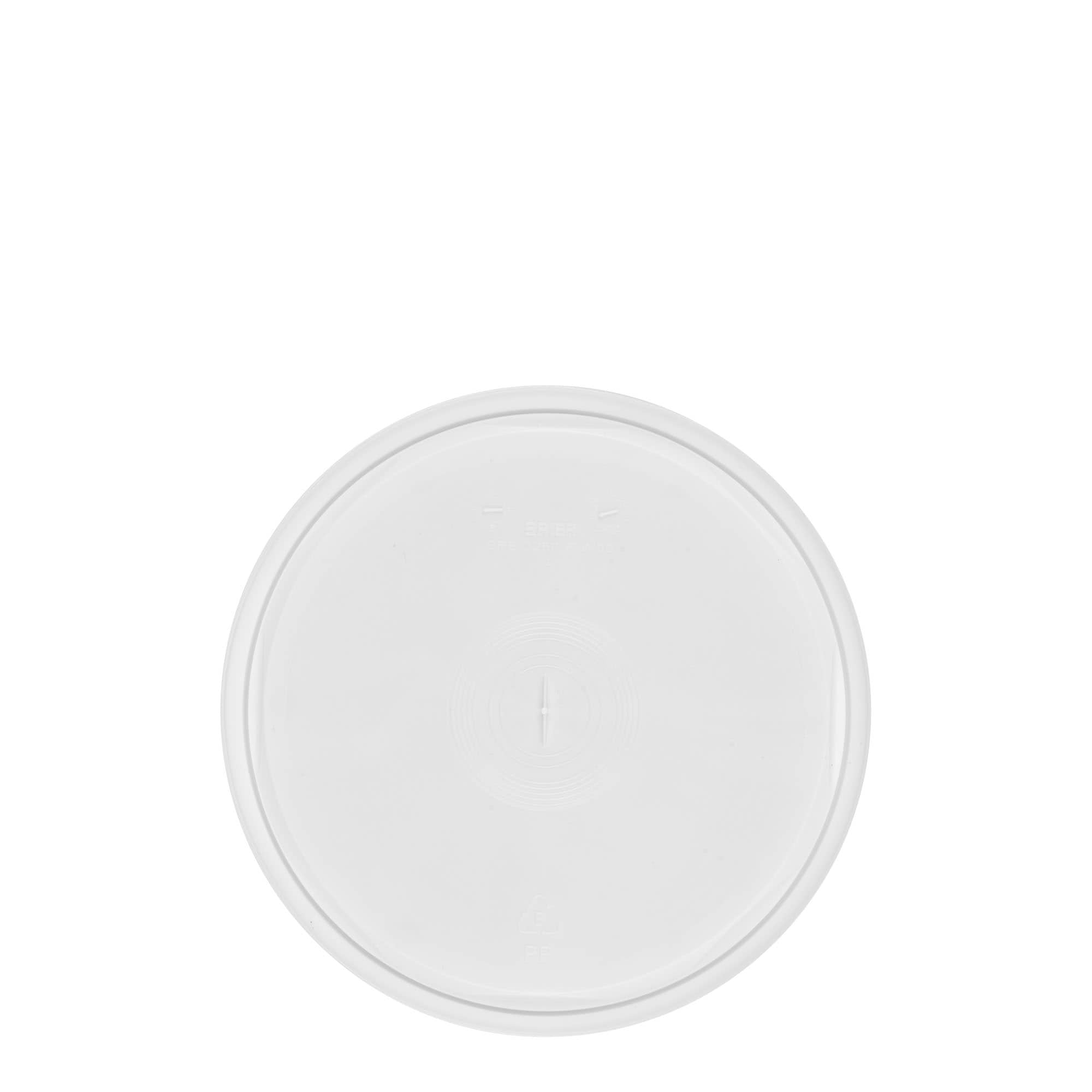 Låg til 2,5 l spand, PP-plast, hvid