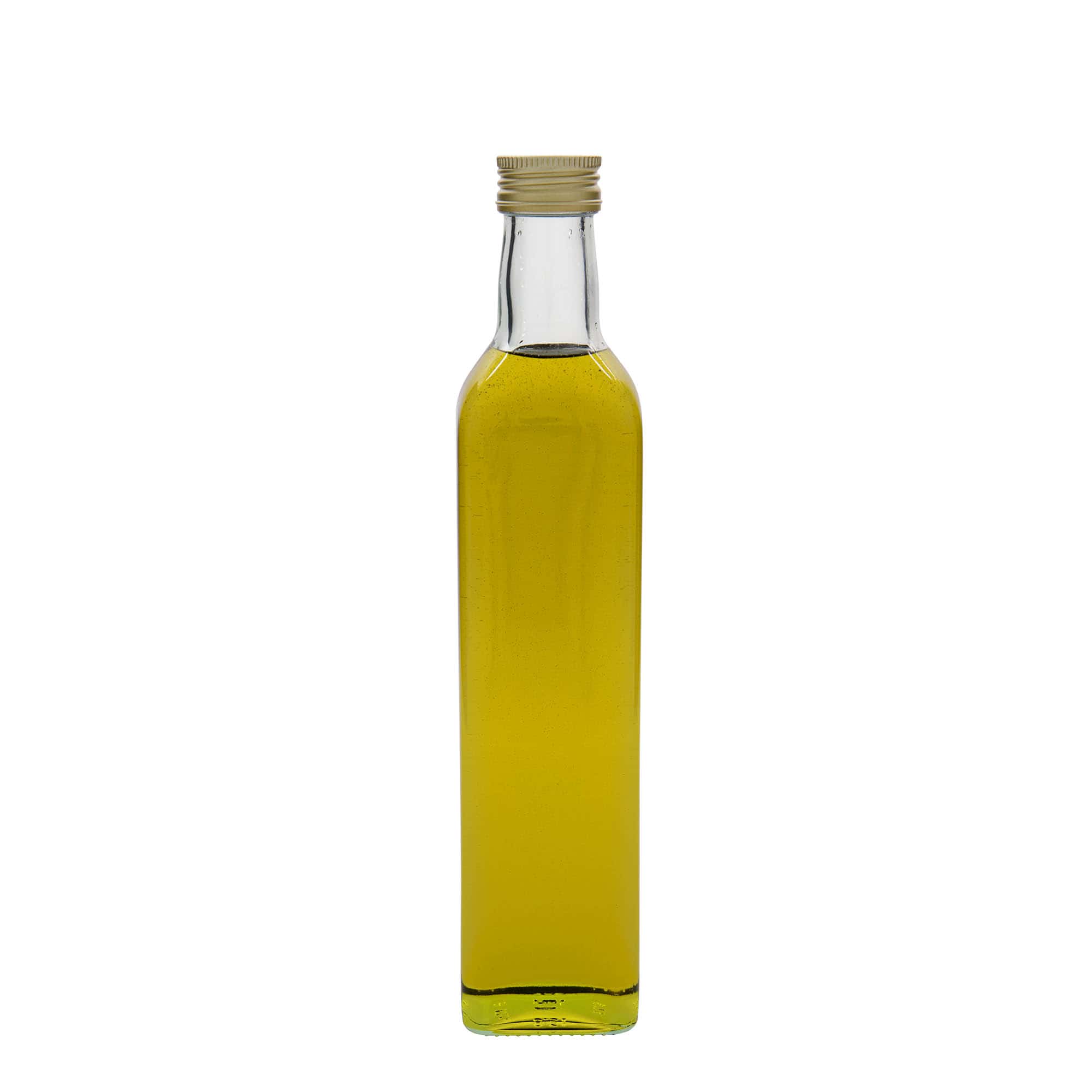 500 ml glasflaske »Marasca«, firkantet, åbning: PP 31,5