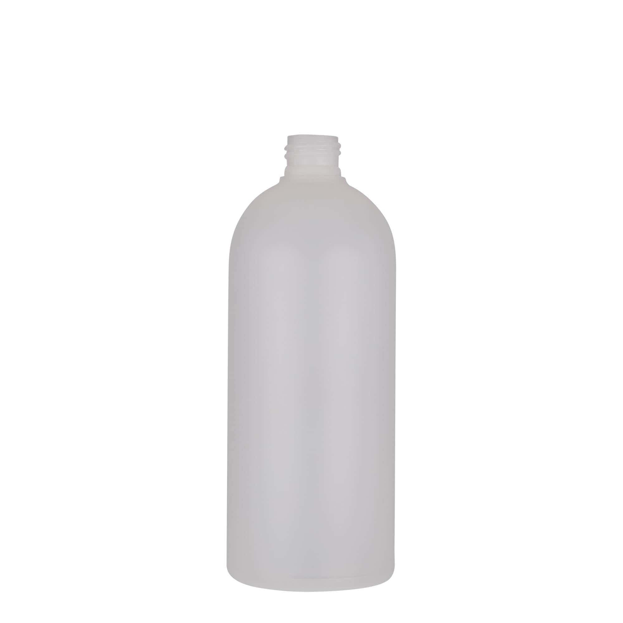 500 ml plastflaske 'Tuffy', HDPE, natur, åbning: GPI 24/410 500 ml plastflaske 'Tuffy', HDPE, natur, åbning: GPI 24/410