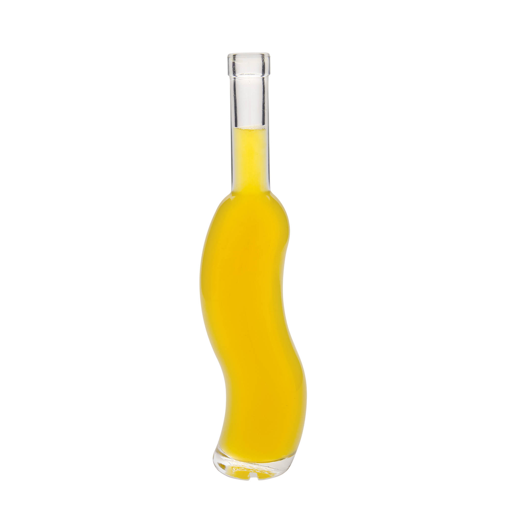 350 ml glasflaske 'La-Ola', halvrund, åbning: kork