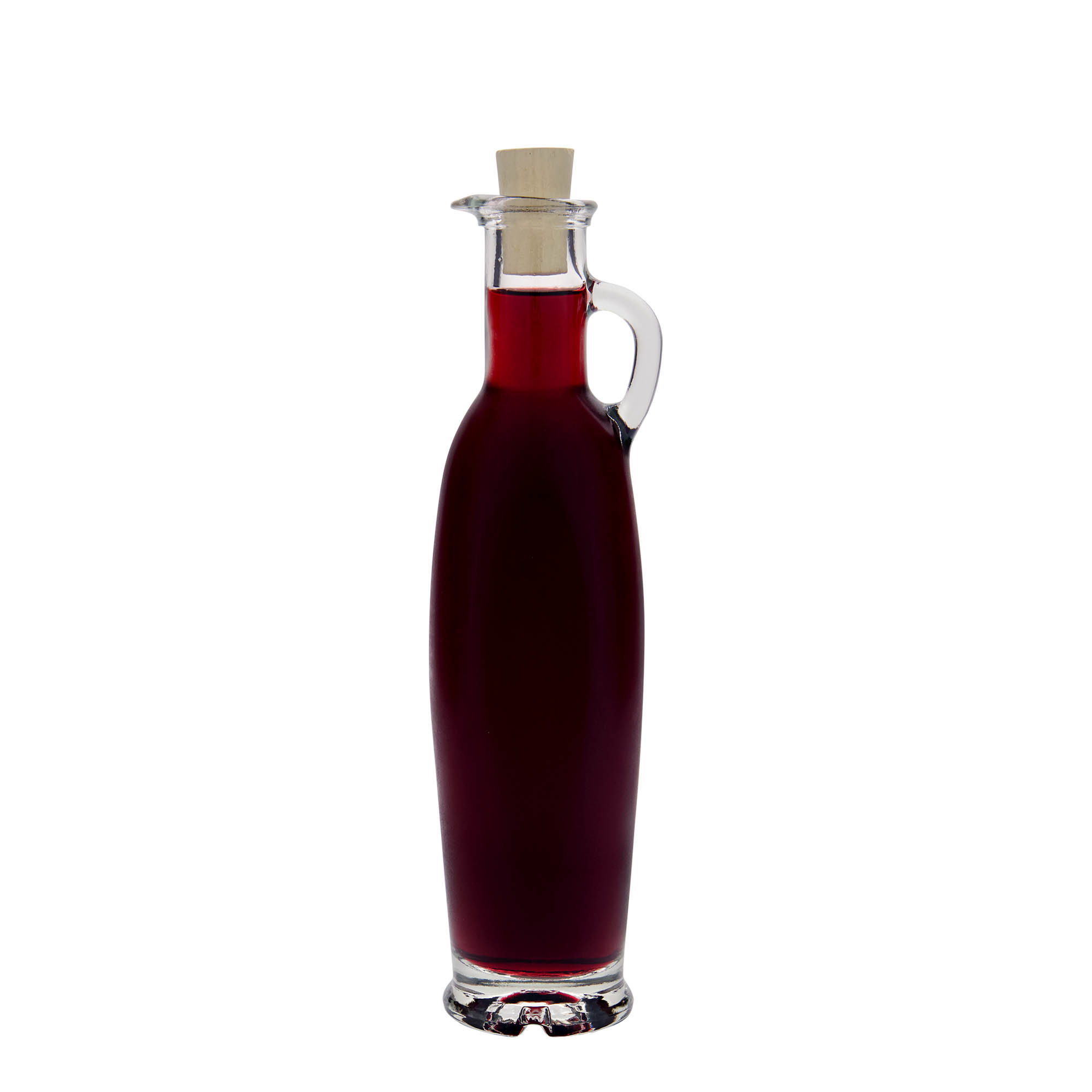 250 ml glasflaske 'Simona', munding: kork 250 ml glasflaske 'Simona', munding: kork