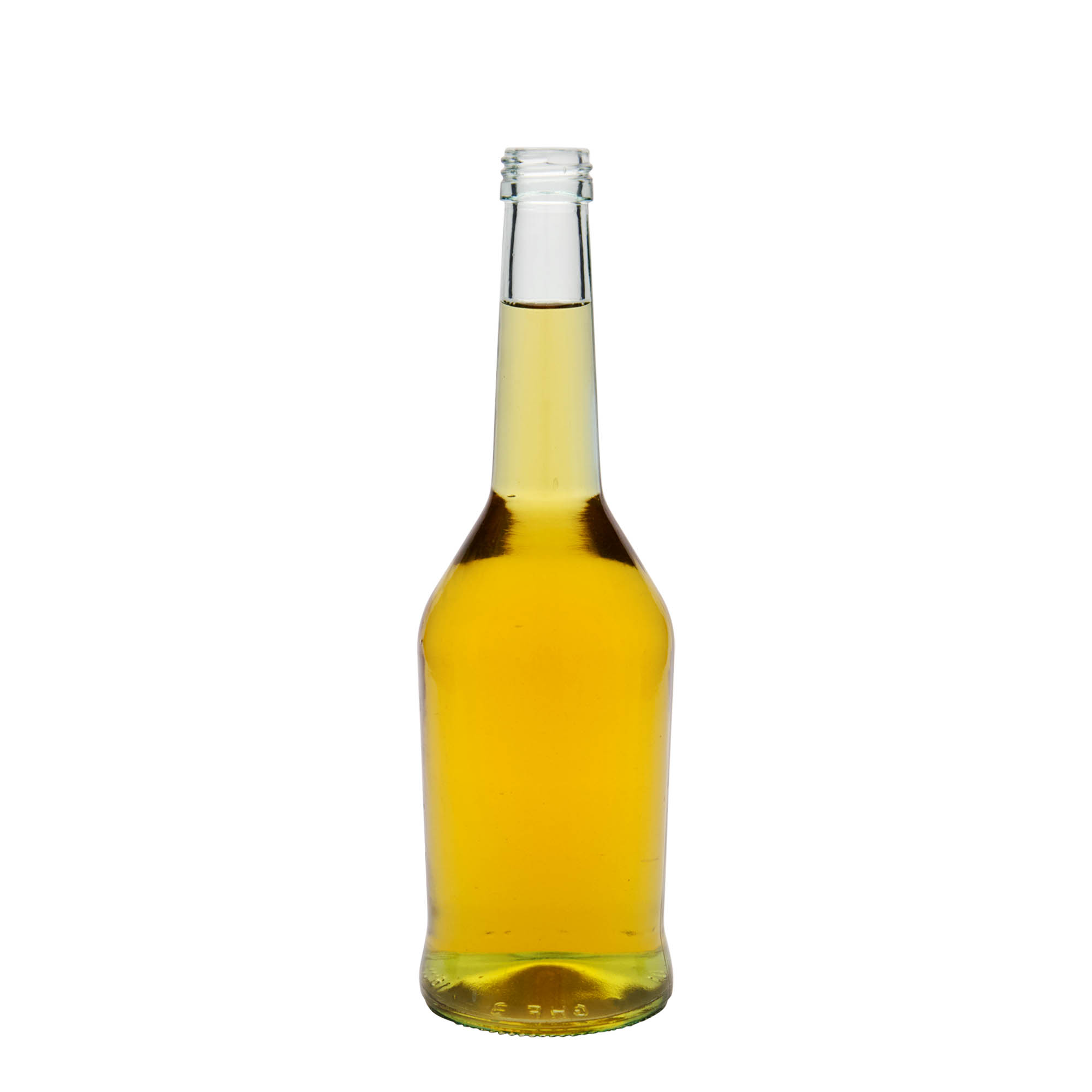 500 ml glasflaske spiritusflaske, åbning: PP 28