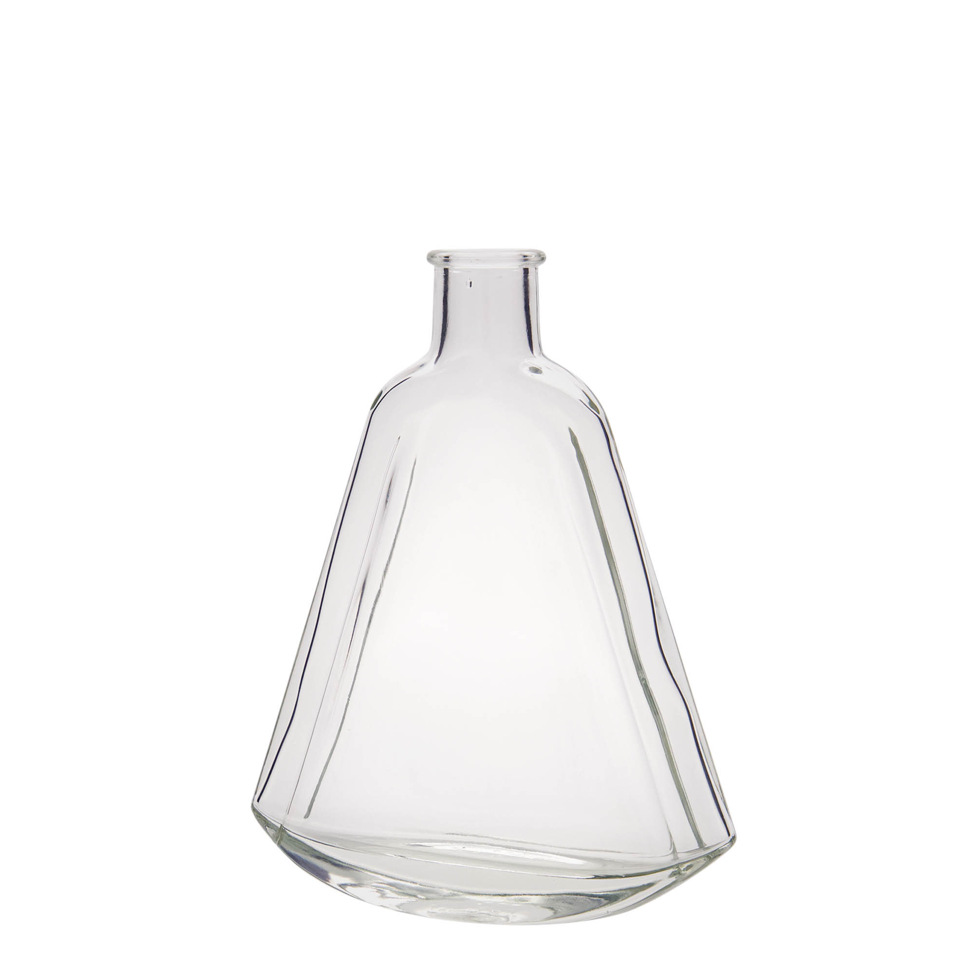 200 ml glasflaske 'Maurizio', oval, åbning: kork