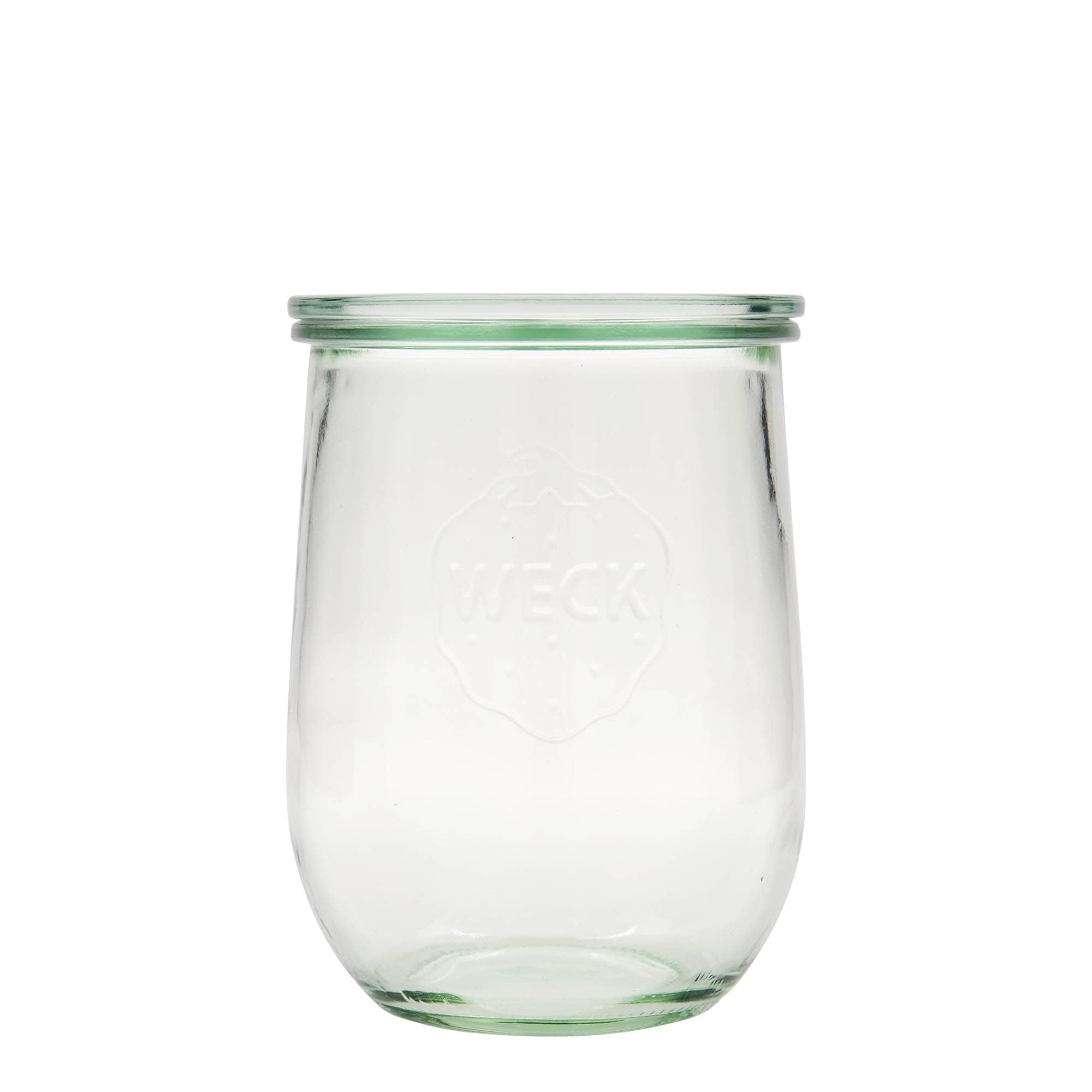 1.050 ml WECK-tulipanglas #, åbning: rundkant