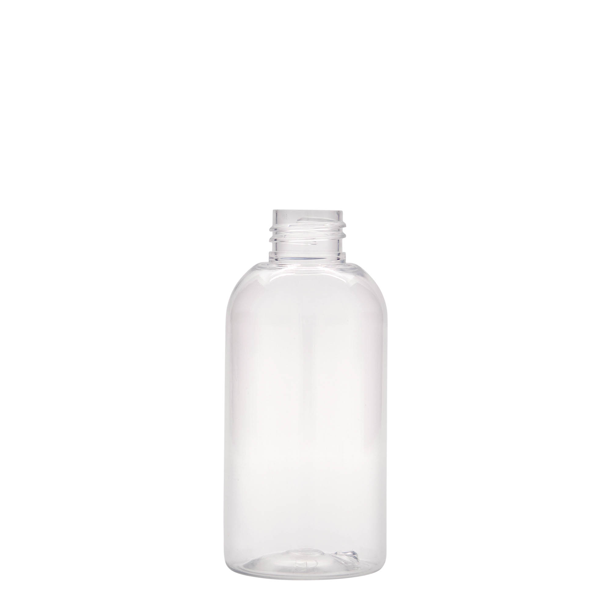 150 ml PET-flaske 'Boston', plast, tud: 24/410