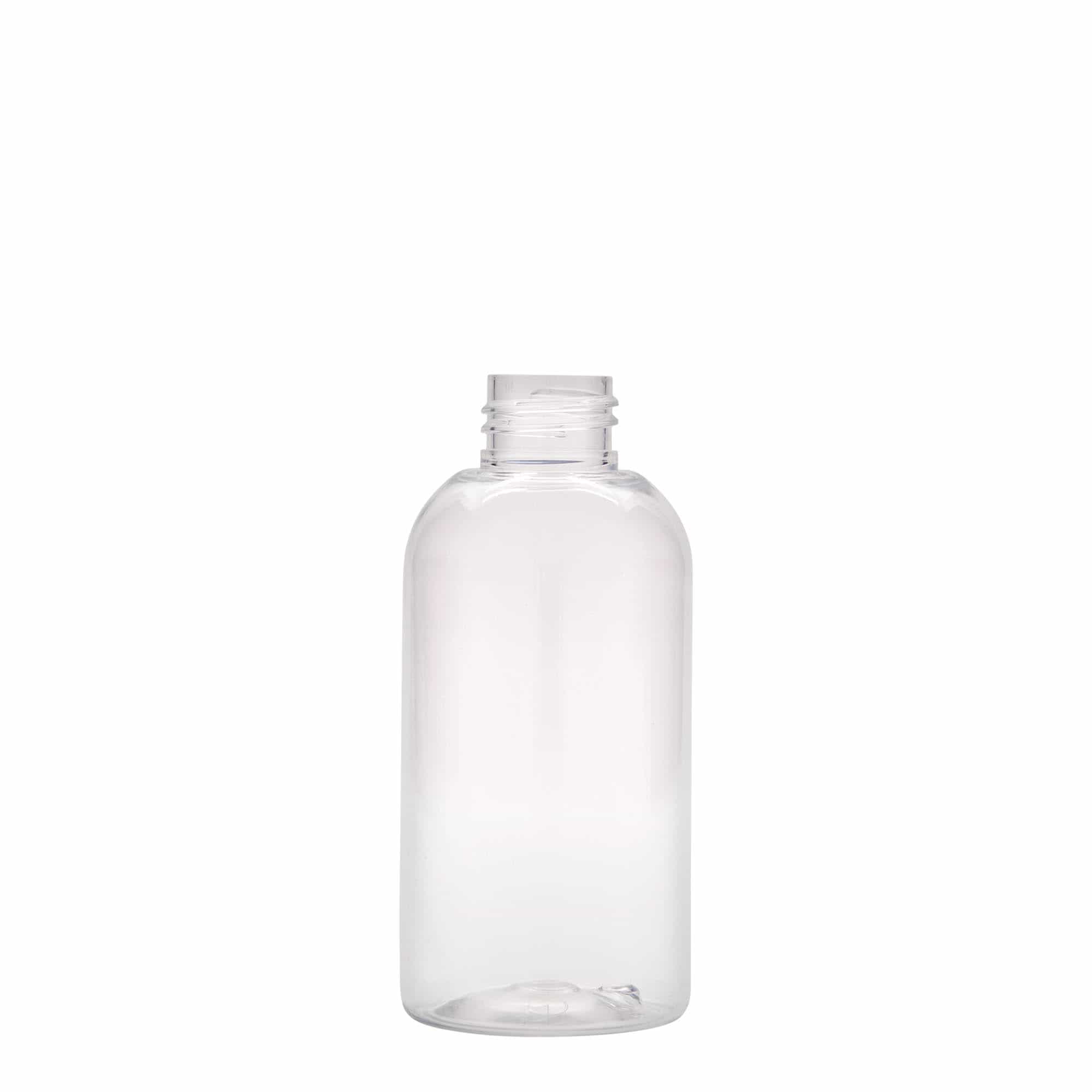 150 ml PET-flaske 'Boston', plast, tud: 24/410