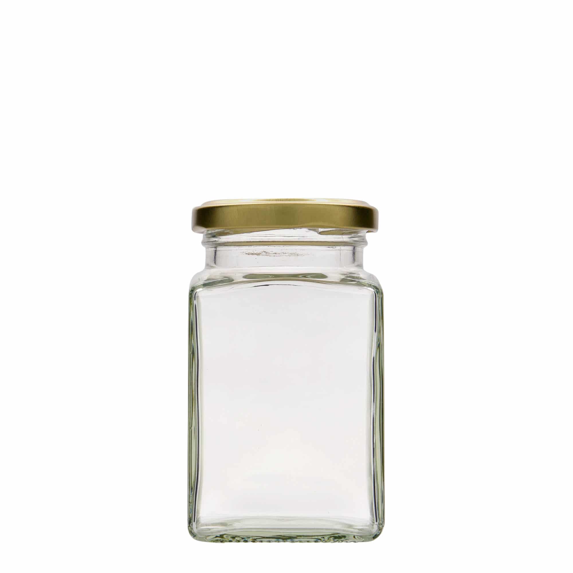 260 ml kvadraktisk glas 'Milano', åbning: Twist-off (TO 58)
