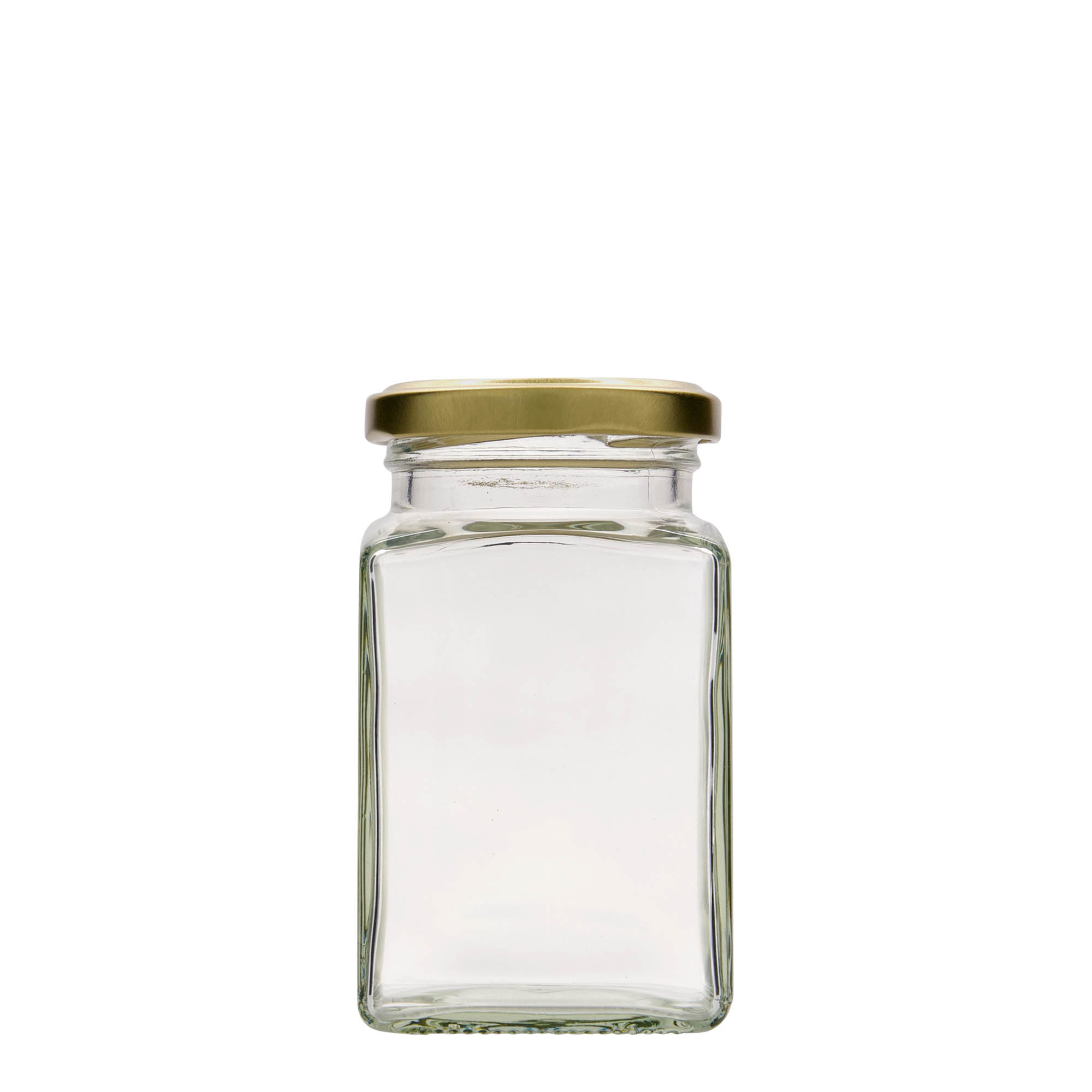 260 ml firkantet glas, åbning: Twist-off (TO 58)