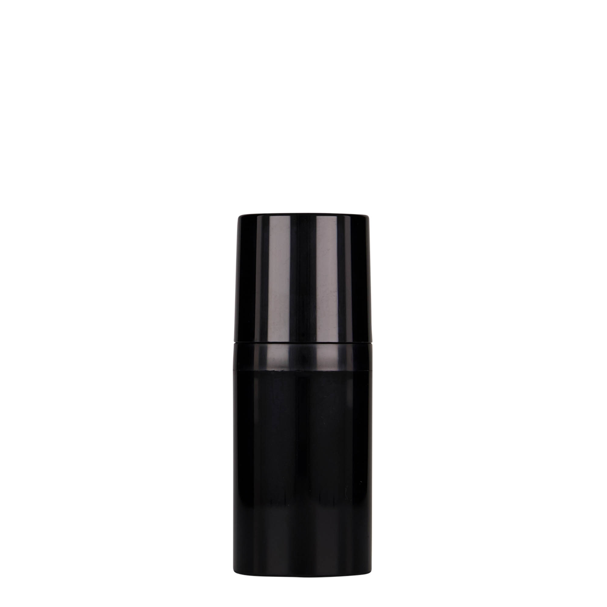 30 ml Airless-dispenser 'Mezzo', PP-plast, sort 30 ml Airless-dispenser 'Mezzo', PP-plast, sort