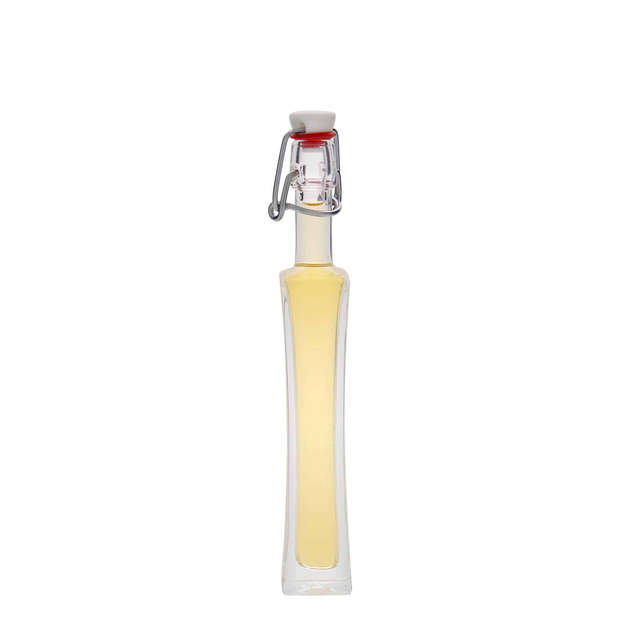40 ml glasflaske 'Koko', firkantet, åbning: patentprop