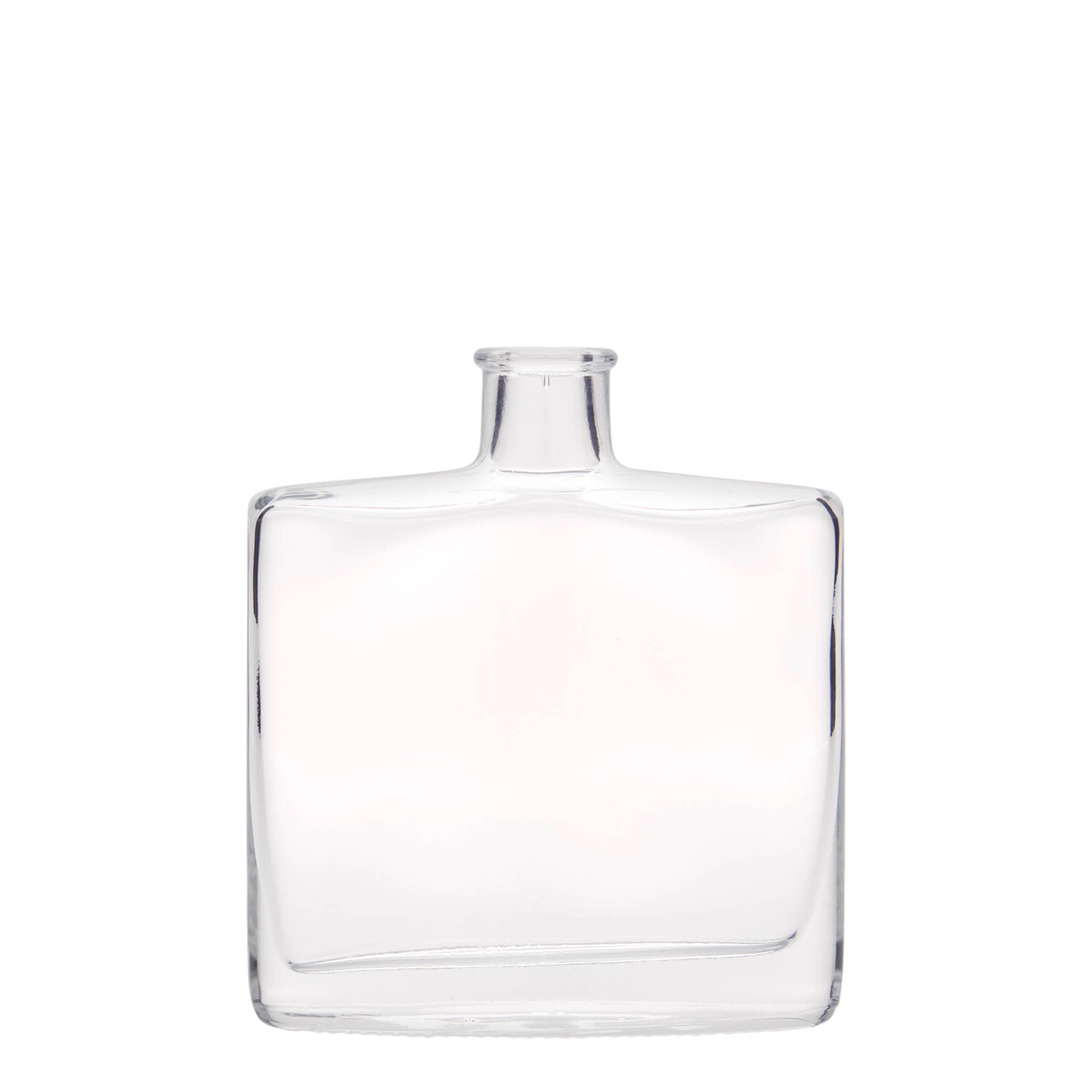 200 ml glasflaske 'Zorbas', oval, åbning: kork