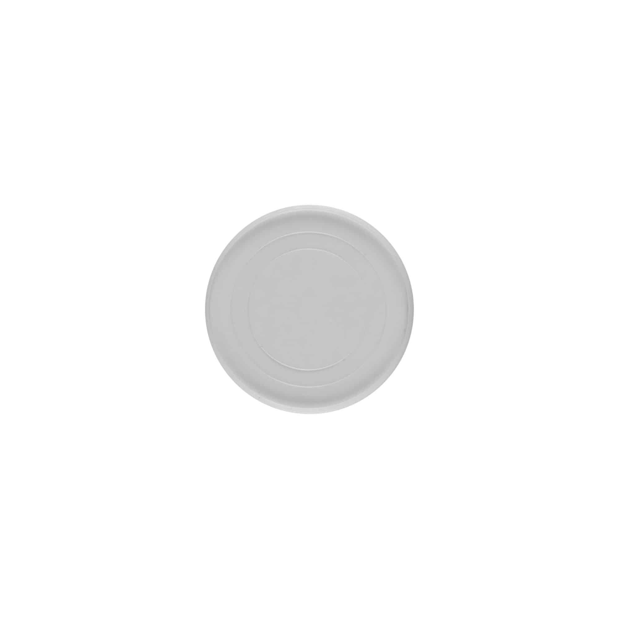 Dækskive til 5 ml 'Bianca', PP-plast, hvid