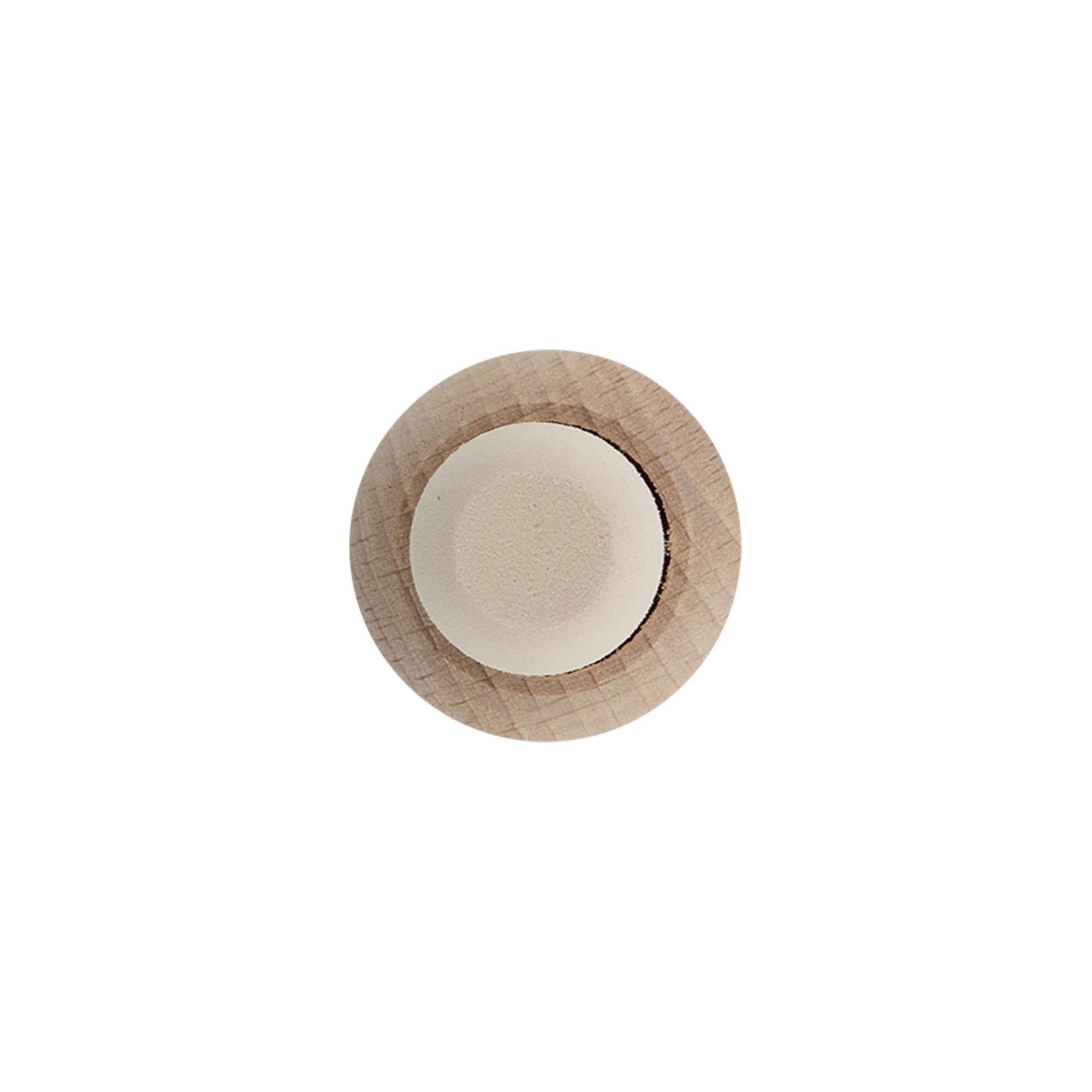 Grebprop 19 mm 'Kugle', træ/plast, til munding: kork