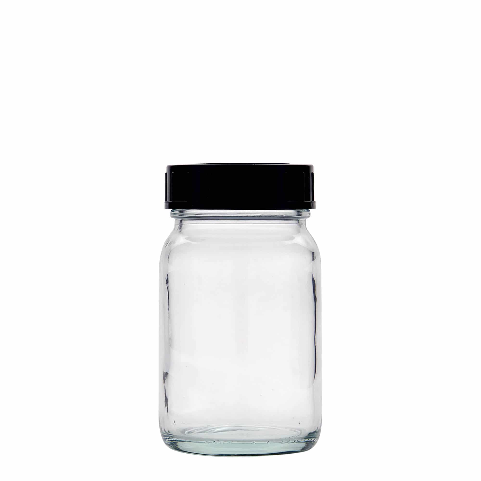 200 ml bredhalset glas, åbning: DIN 55