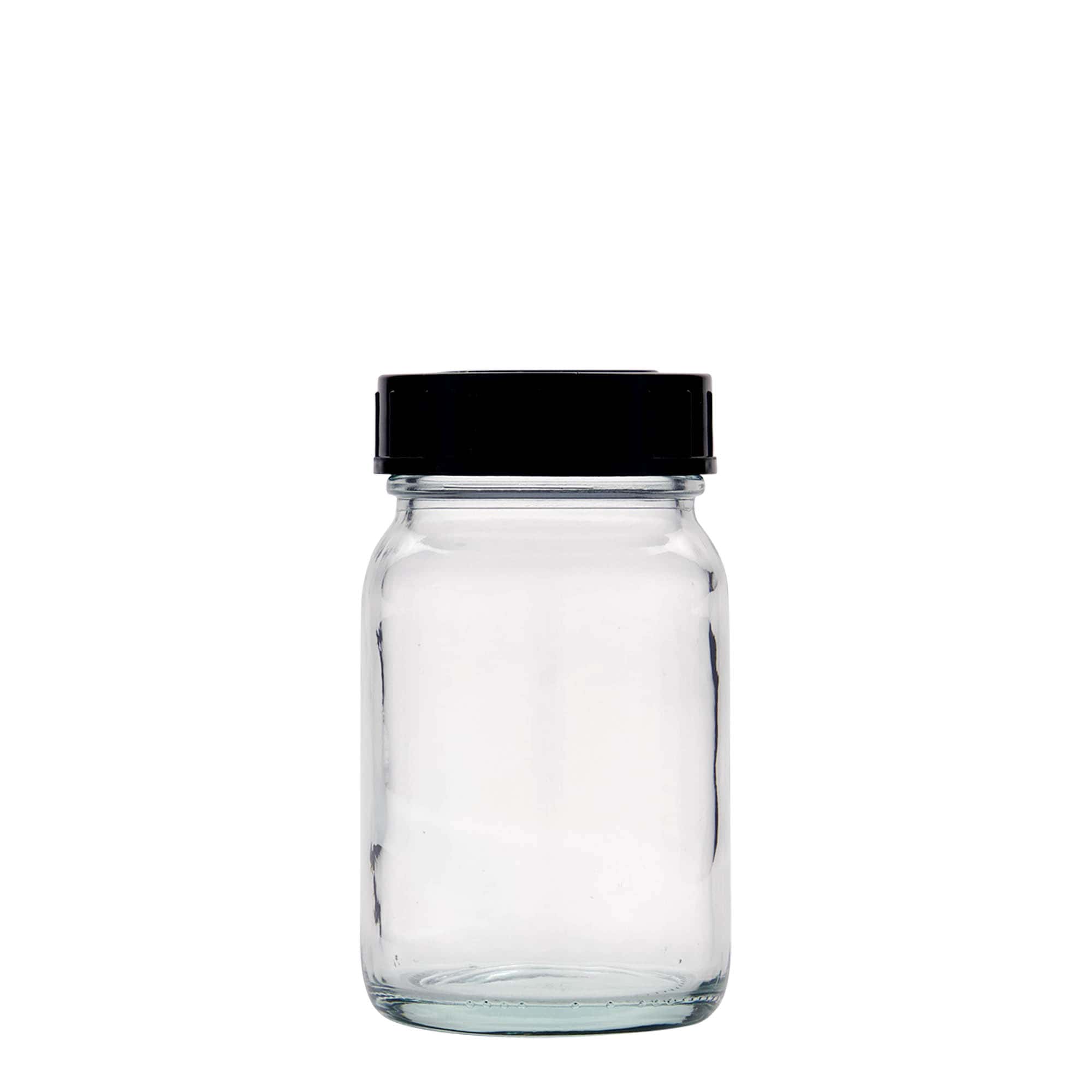 200 ml bredhalsglas, åbning: DIN 55