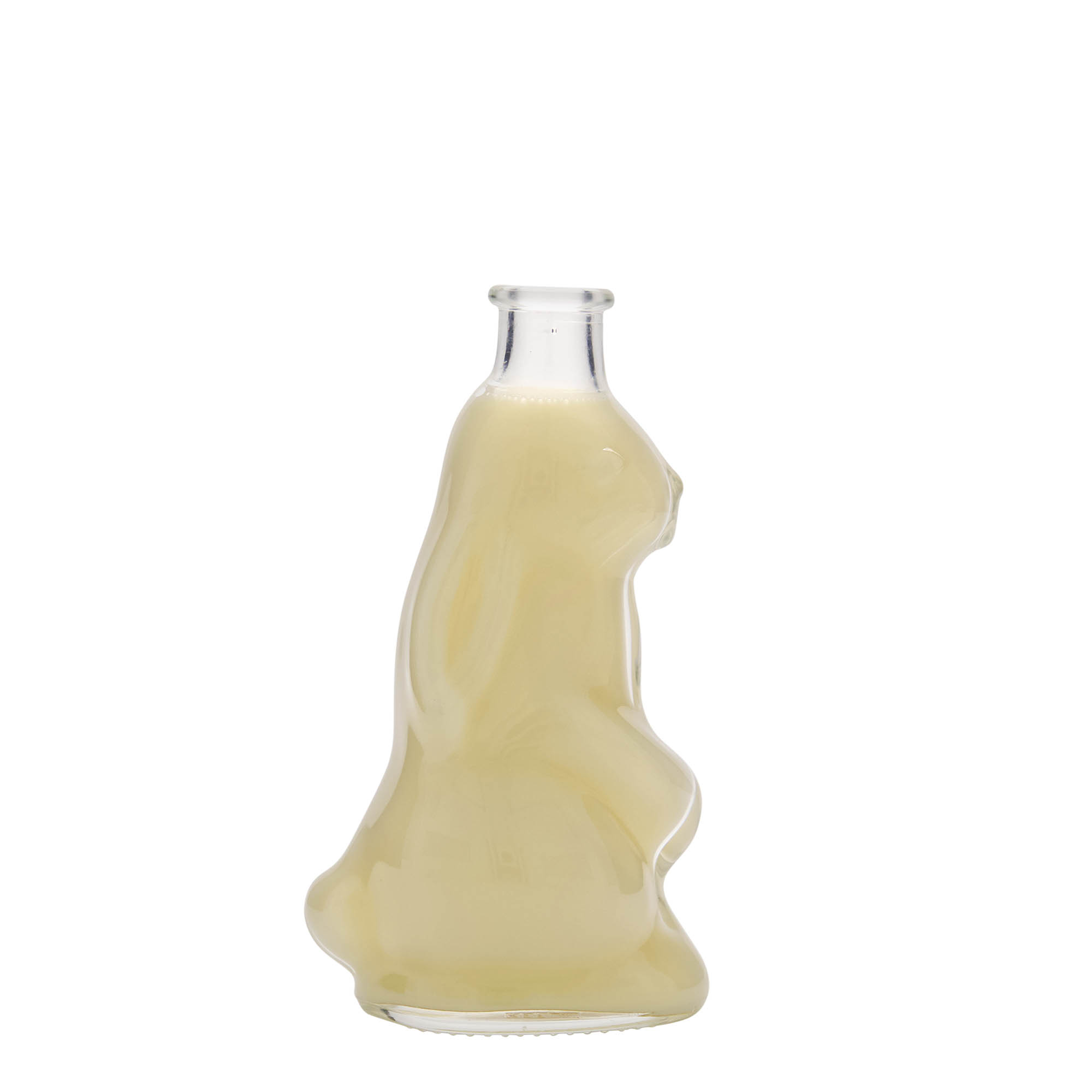 200 ml glasflaske 'Hare', åbning: kork