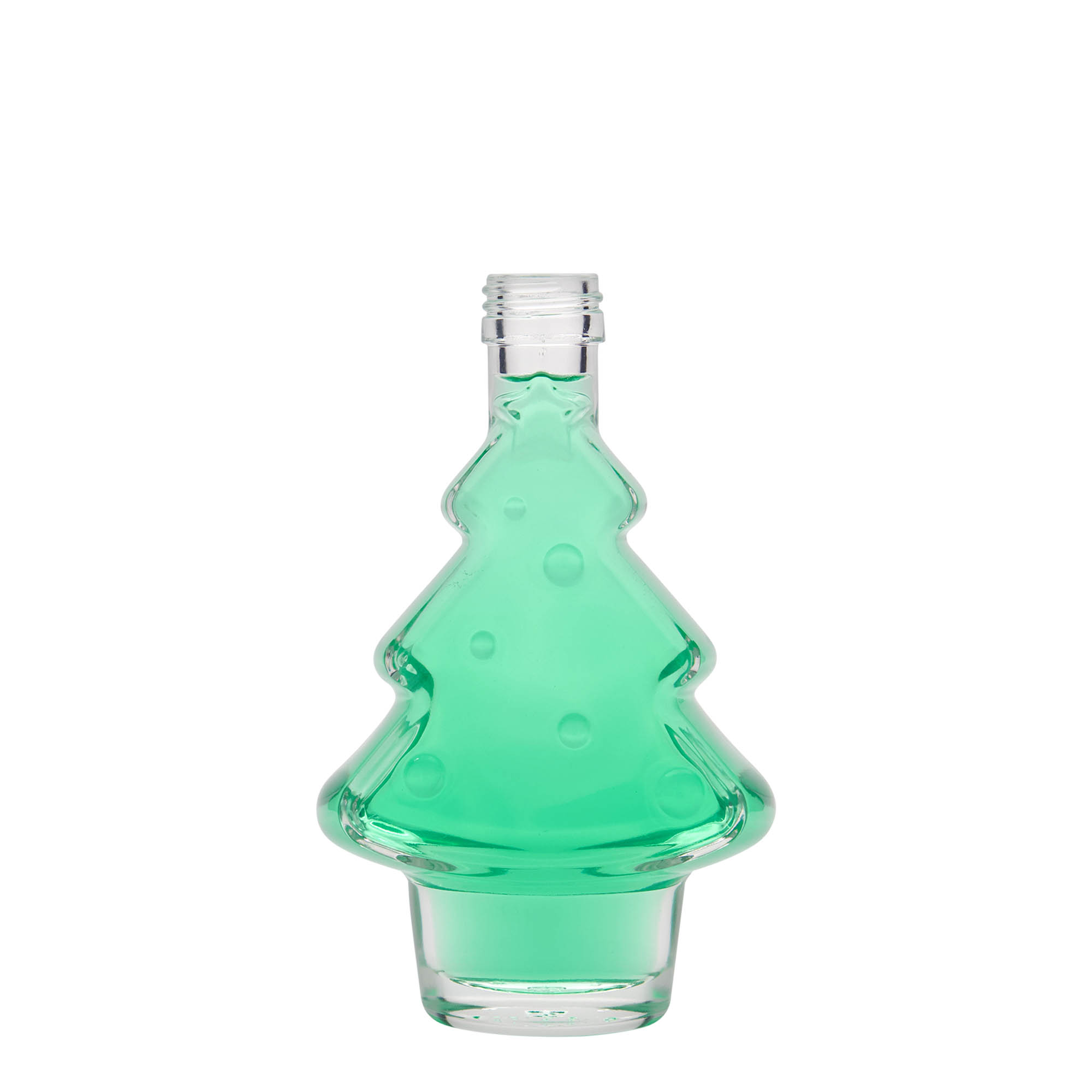 200 ml glasflaske 'Tannenbaum', åbning: PP 28 200 ml glasflaske 'Tannenbaum', åbning: PP 28