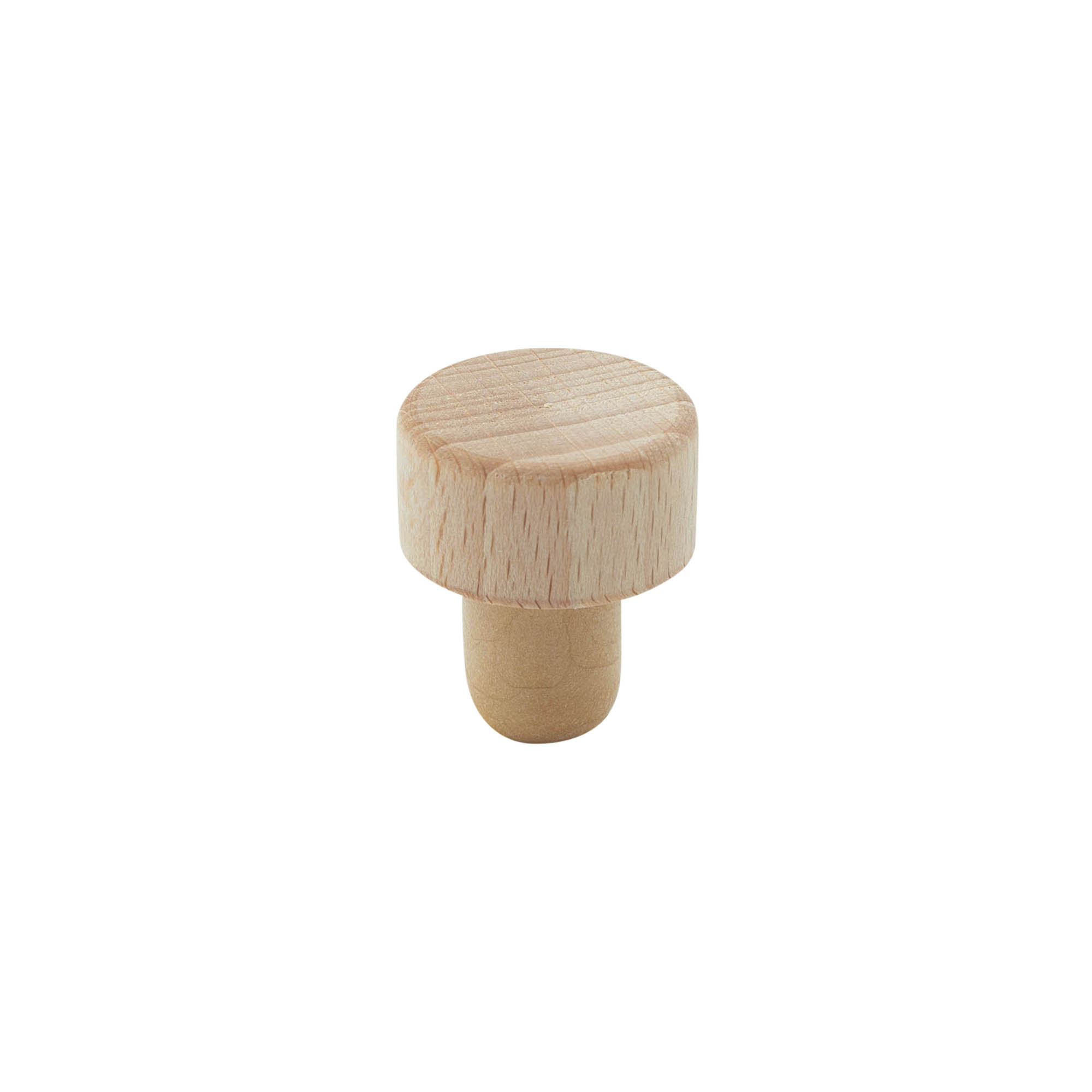 Grebprop 16 mm, træ/plast, til munding: kork Grebprop 16 mm, træ/plast, til munding: kork