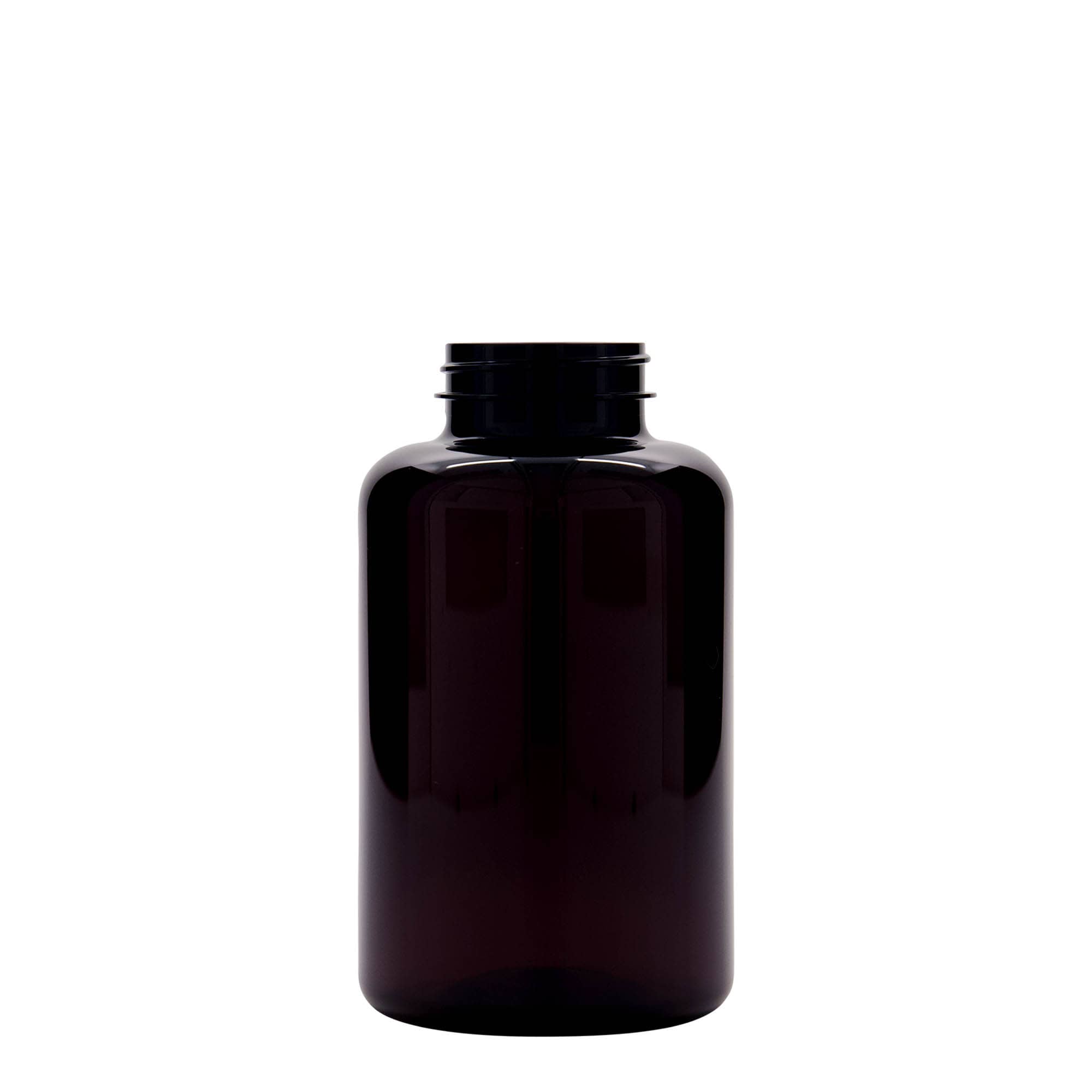 500 ml PET-packer, plast, brun, åbning: GPI 45/400 500 ml PET-packer, plast, brun, åbning: GPI 45/400