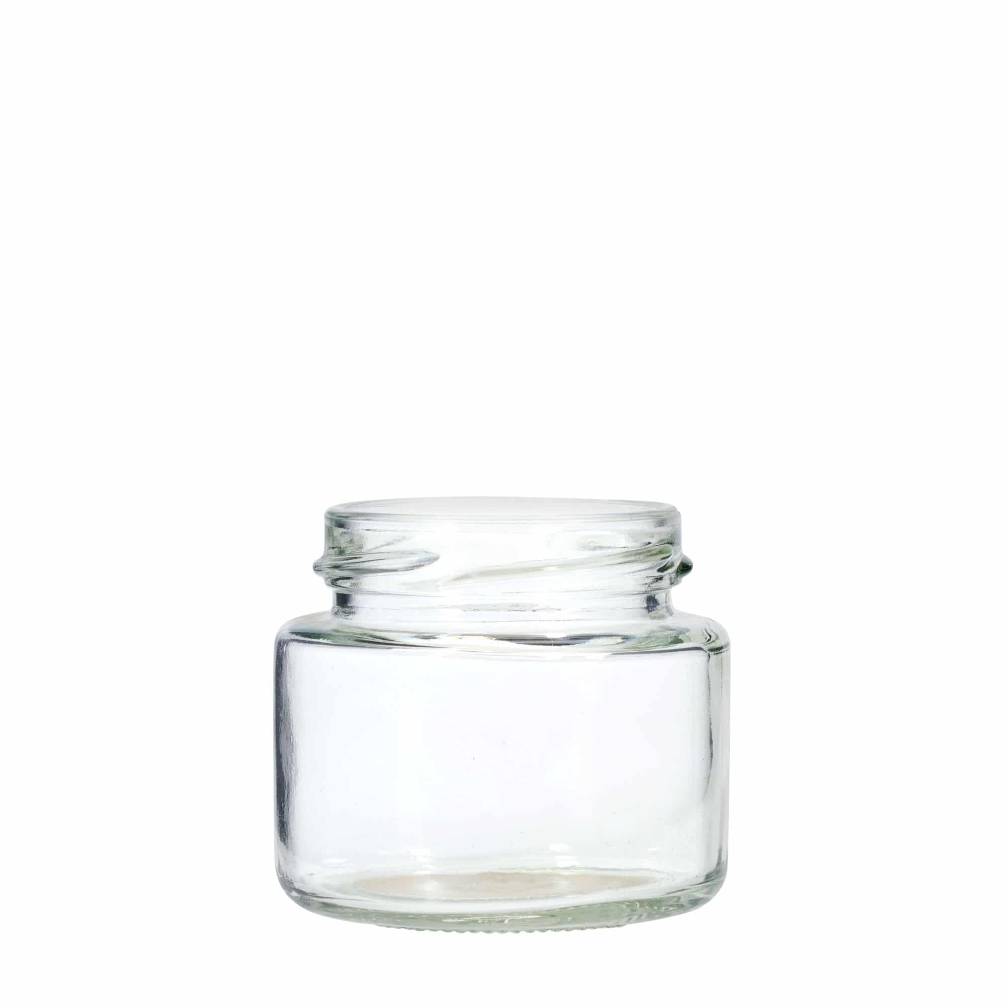 110 ml rundt glas, munding: Twist-Off (TO 53) 110 ml rundt glas, munding: Twist-Off (TO 53)