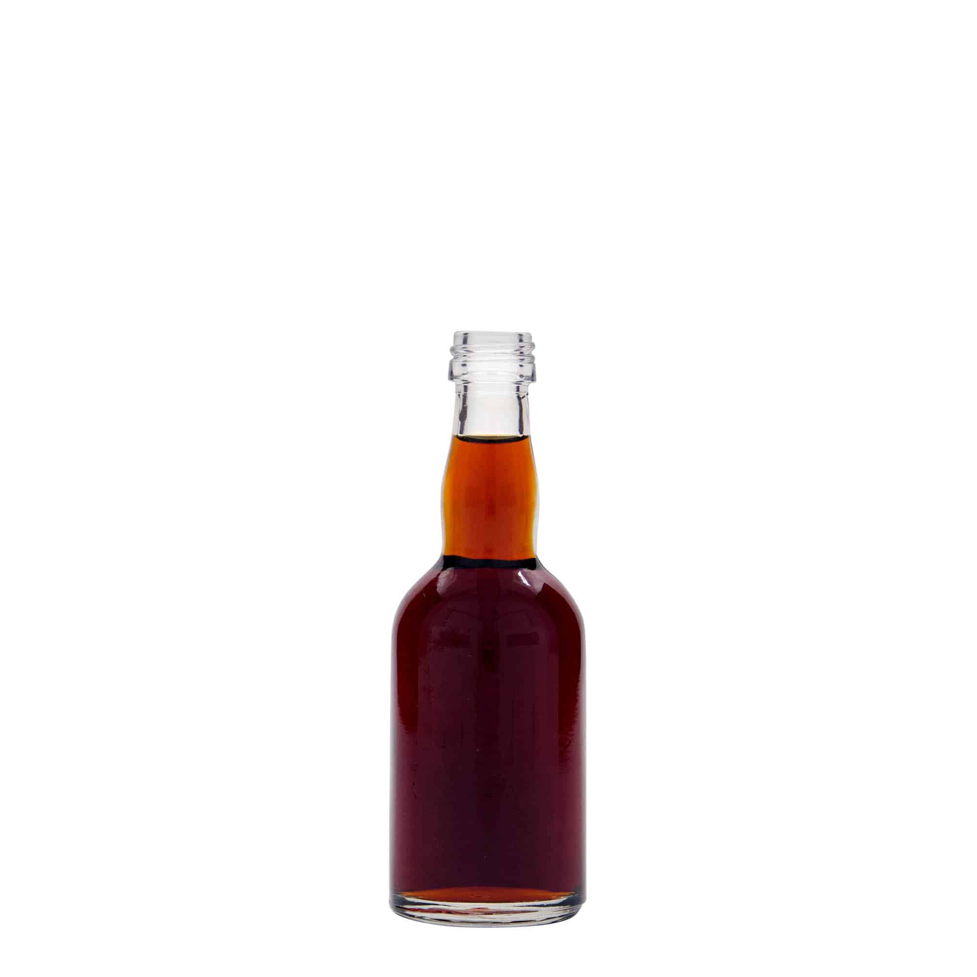 50 ml glasflaske 'Proba', åbning: PP 18 50 ml glasflaske 'Proba', åbning: PP 18